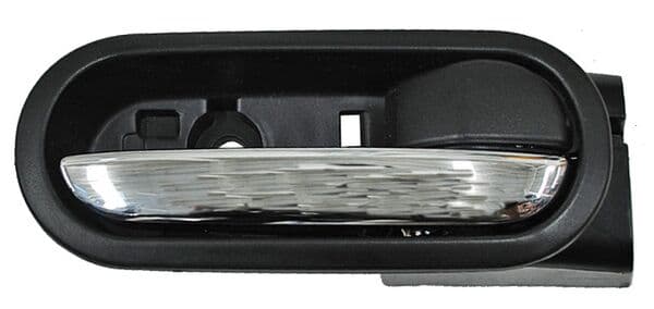 Manija Interior Mazda Cx7 2007-2012 Plastico Negra/ Cromo Trasera Derecha