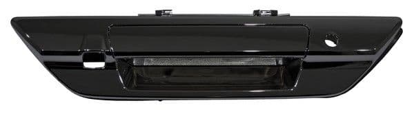 Manija Tapa Caja Toyota Hilux 16-25 Con Hoyo Para Llave Para Camara Plastico Negro Lisa