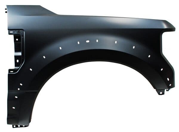 Salpicadera Ford F450 Super Duty 2017-2022 Con Hoyo Para Moldura Metal Derecha