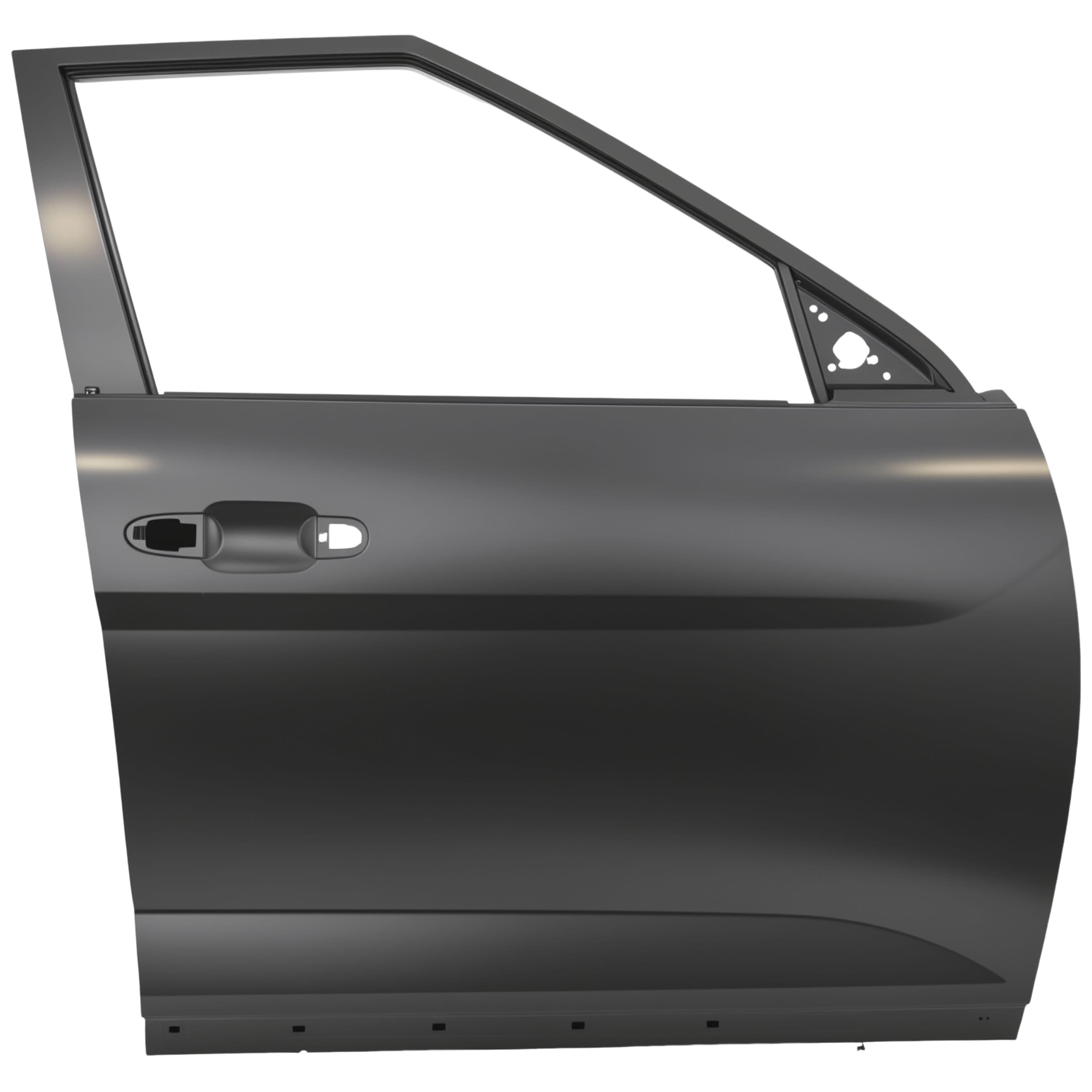 Puerta Delantera Derecha Hyundai Creta 2021-2025 Lámina Con Hoyo Para Moldura
