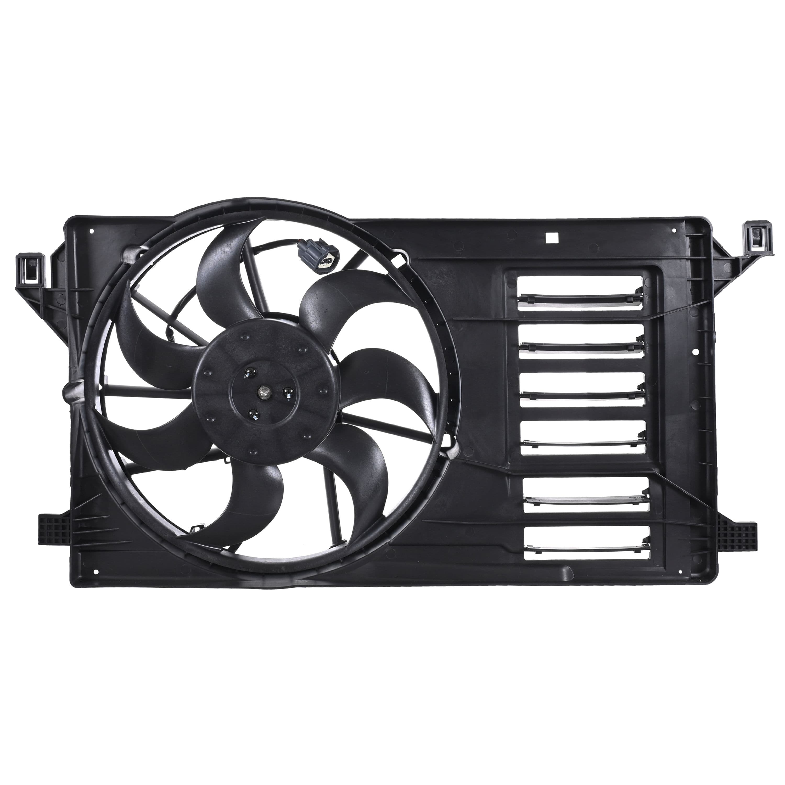 Motoventilador Mazda 3 2010-2013 L4 2.0, 2.5L Para Radiador Sin Modulo De Control Sencillo Completo Kf