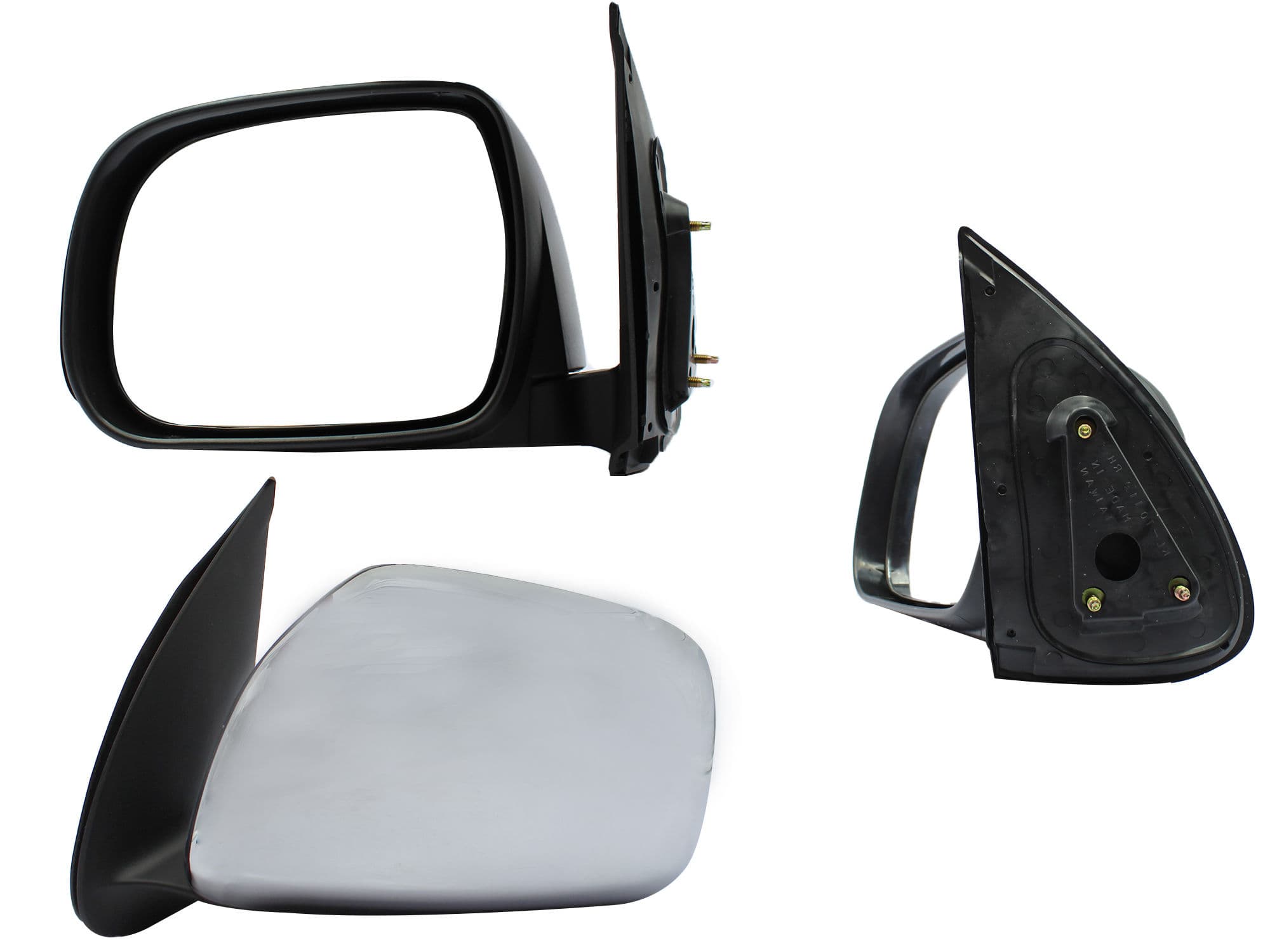 Espejo Izquierdo Toyota Hilux 2006-2011 Manual Cromado