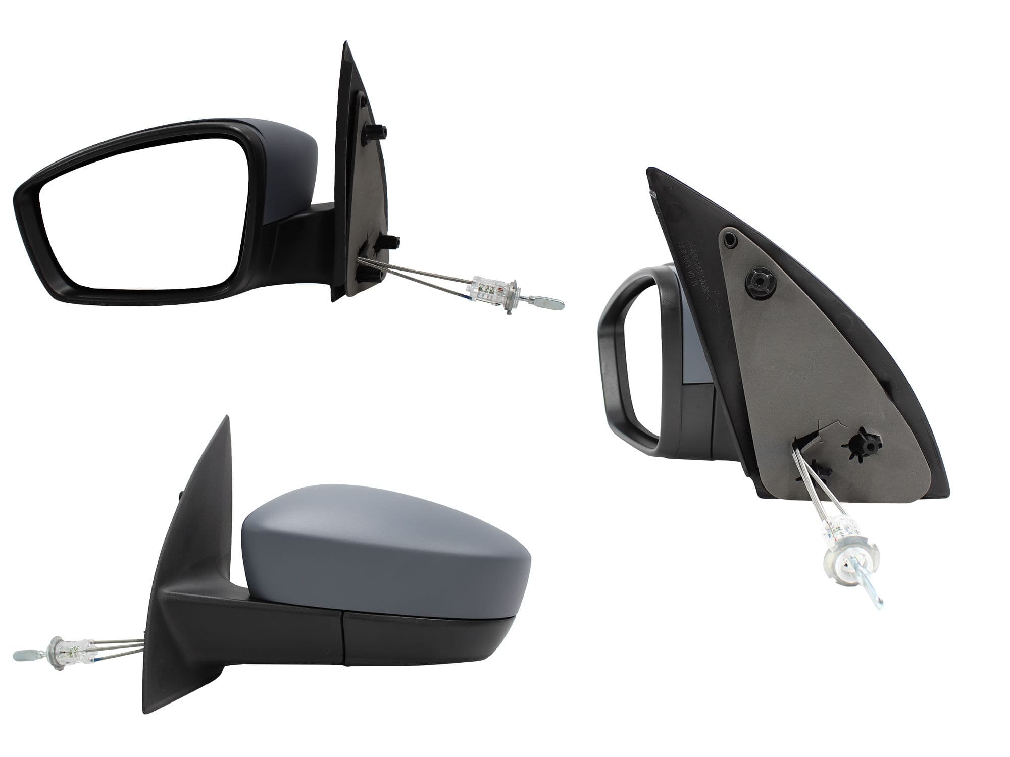 Espejo Izquierdo Volkswagen GOL 2013-2021 Manual Con Control Para Pintar