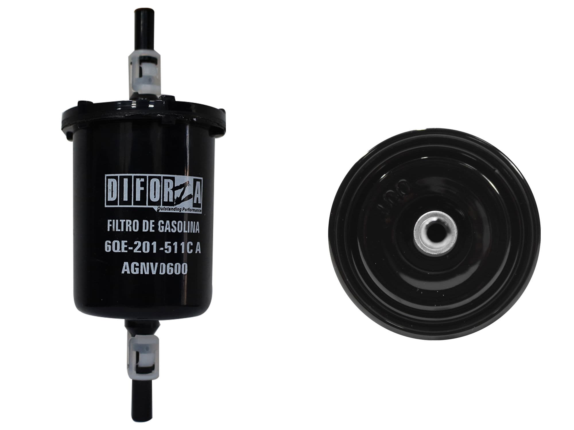 Filtro De Gas Plastico (Saveiro/Platina/Aprio/Clio/Kangoo/Partner/Pg-206/Pg-207) Volkswagen Gol 1.6L 2008 2021