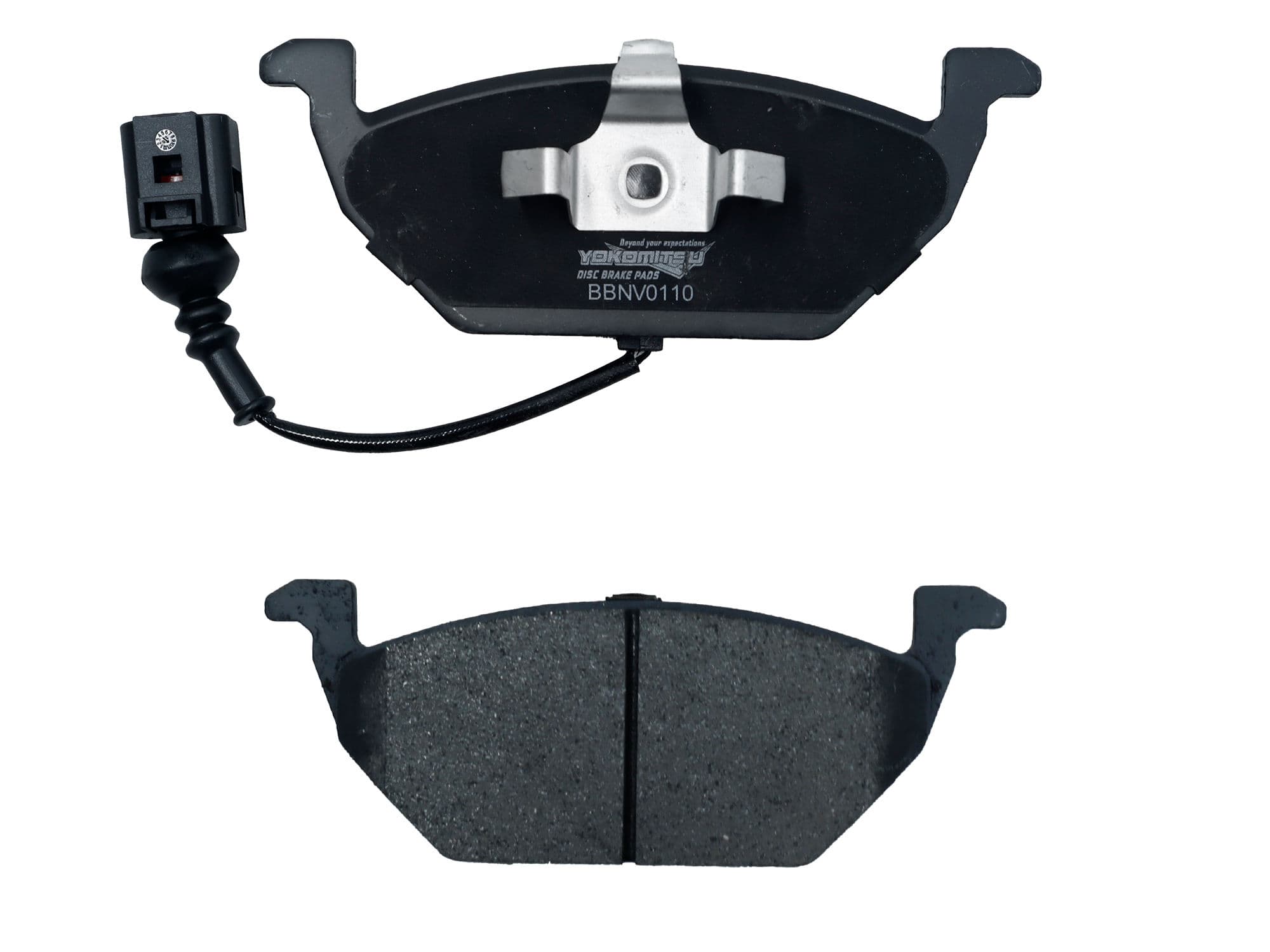 Kit de Balatas Disco Delantera Semi Metálicas Volkswagen Jetta/golf A4/clasico 1.8L / 2.0L 1999-2015 Con Sensor