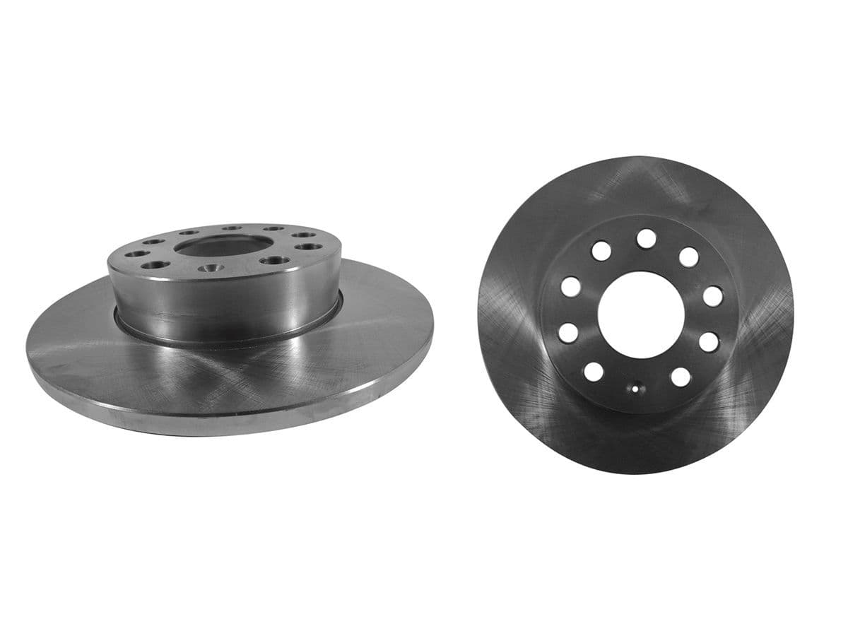 Disco Freno Tras Solido (Jetta A6 2.0L-2.5L/Beetle 12-16/Caddy/Passat/Altea/Leon Volkswagen Bora 1.9L/2.0L/2.5L 2006 2010