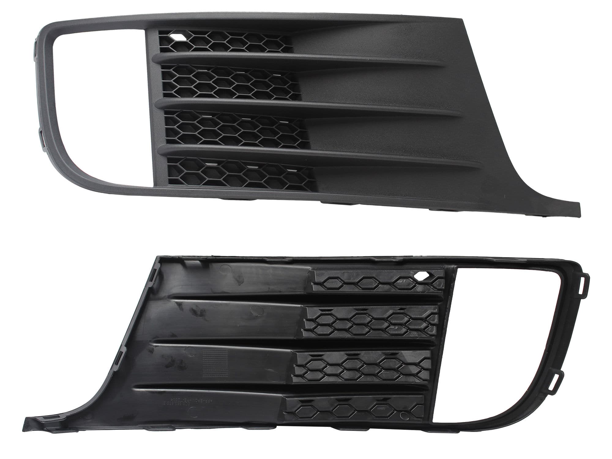 Rejilla Derecha Volkswagen Jetta A6 GLI 2010-2014 Con Hoyo Para Faro