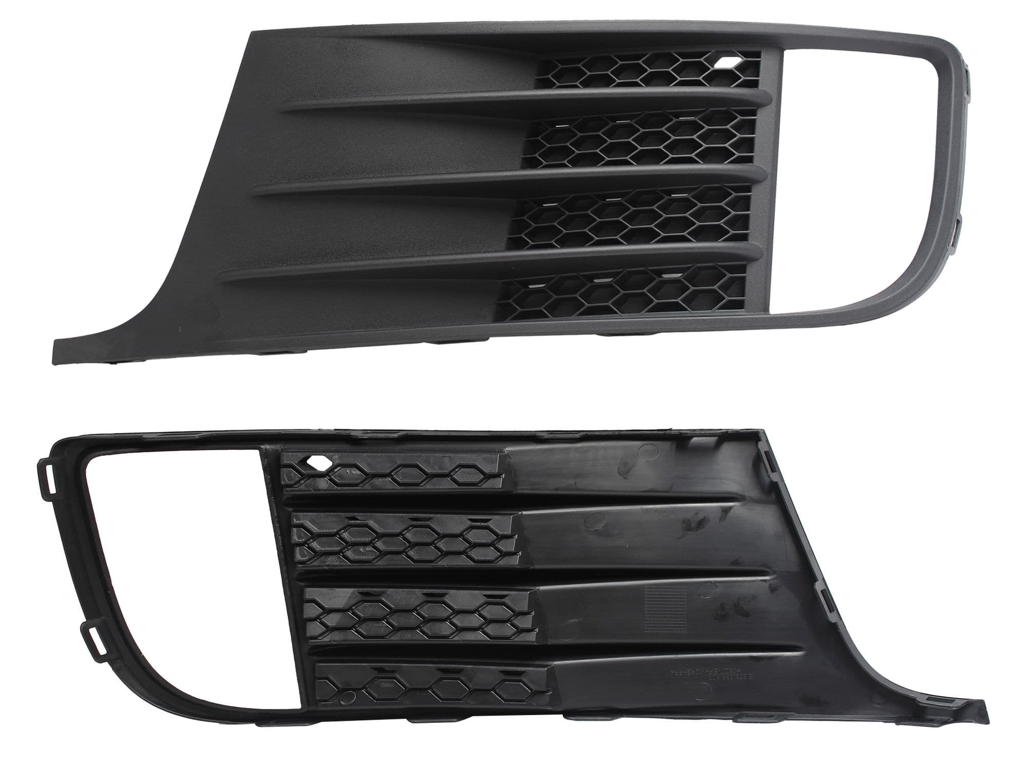 Rejilla Izquierda Volkswagen Jetta A6 GLI 2010-2014 Con Hoyo Para Faro