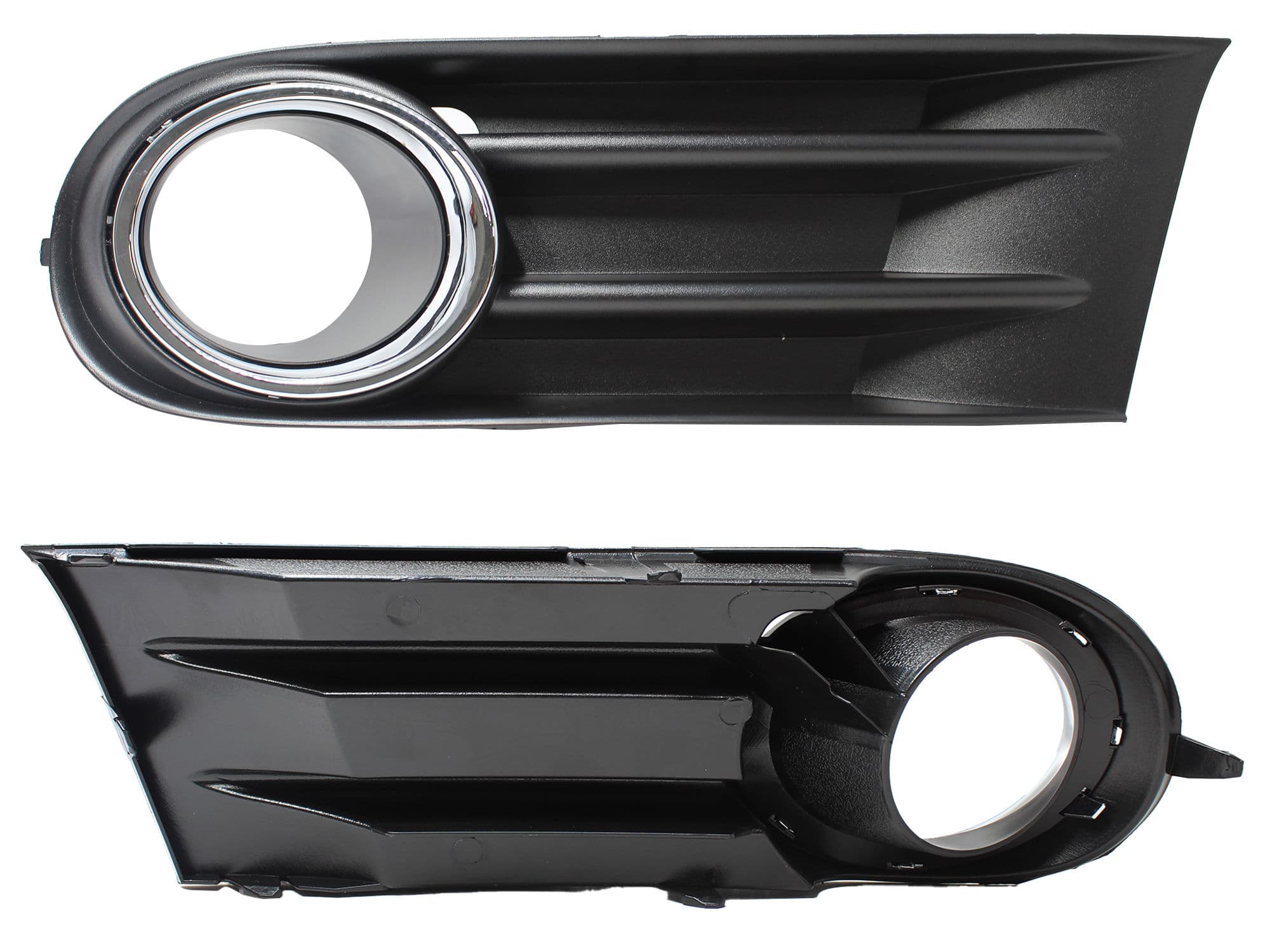 Rejilla Derecha Volkswagen GOL 2008-2012 Con Hoyo Para Faro Con Aro Cromado