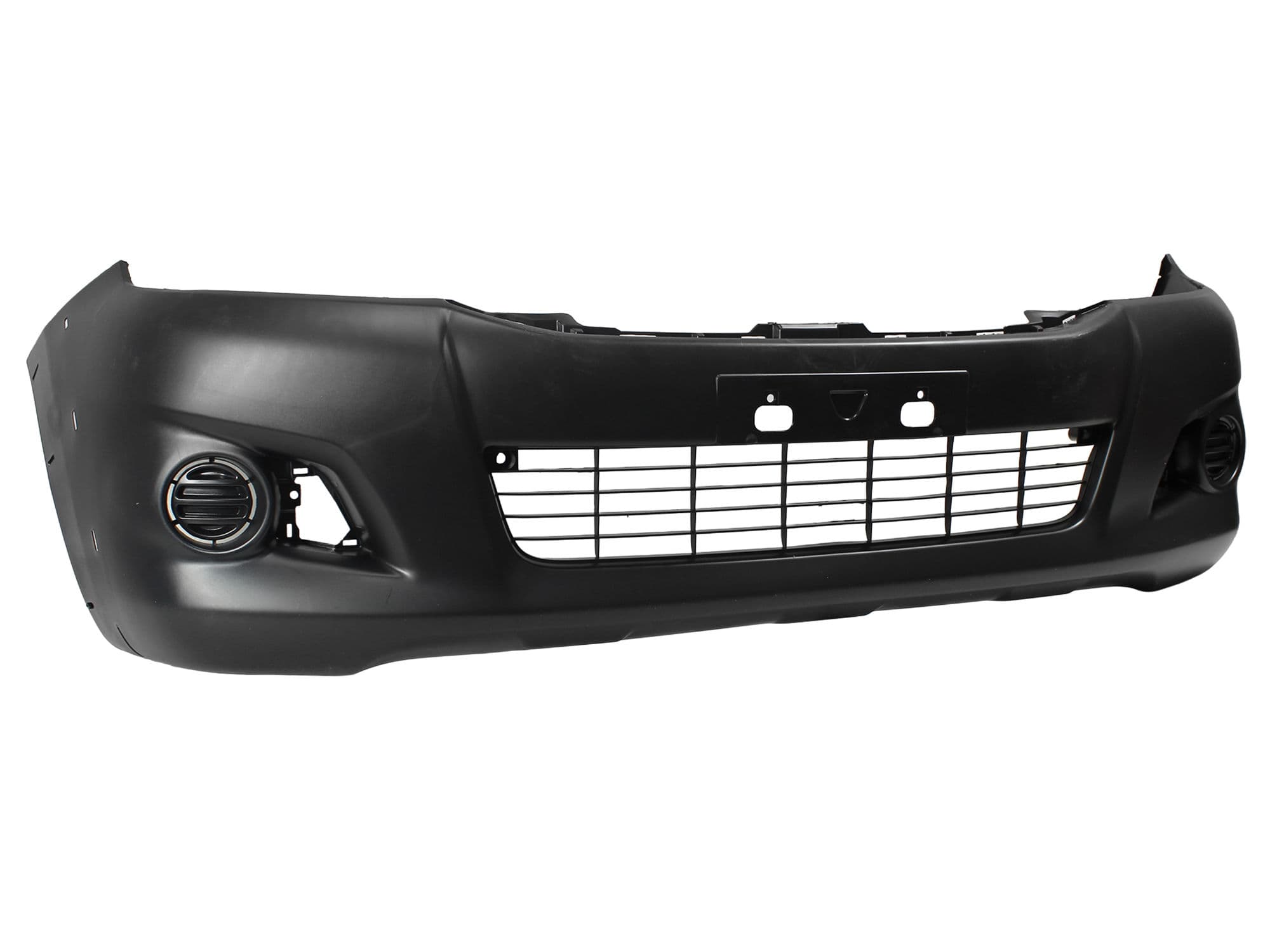 Facia Delantera Sin HOYO Para FARO Con HOYO Para Moldura Con Rejilla Central TOYOTA HILUX 4WD 2012-2015