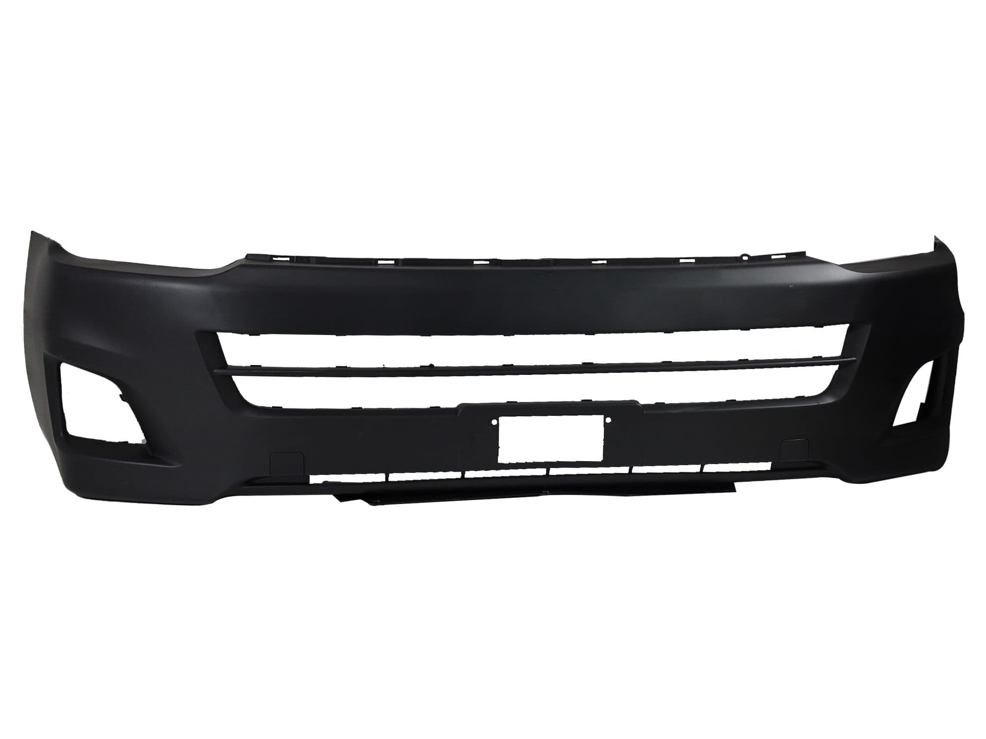 Facia Delantera Con HOYO Para FARO Sin Rejilla Central Chasis LARGO TOYOTA HIACE 2011-2013