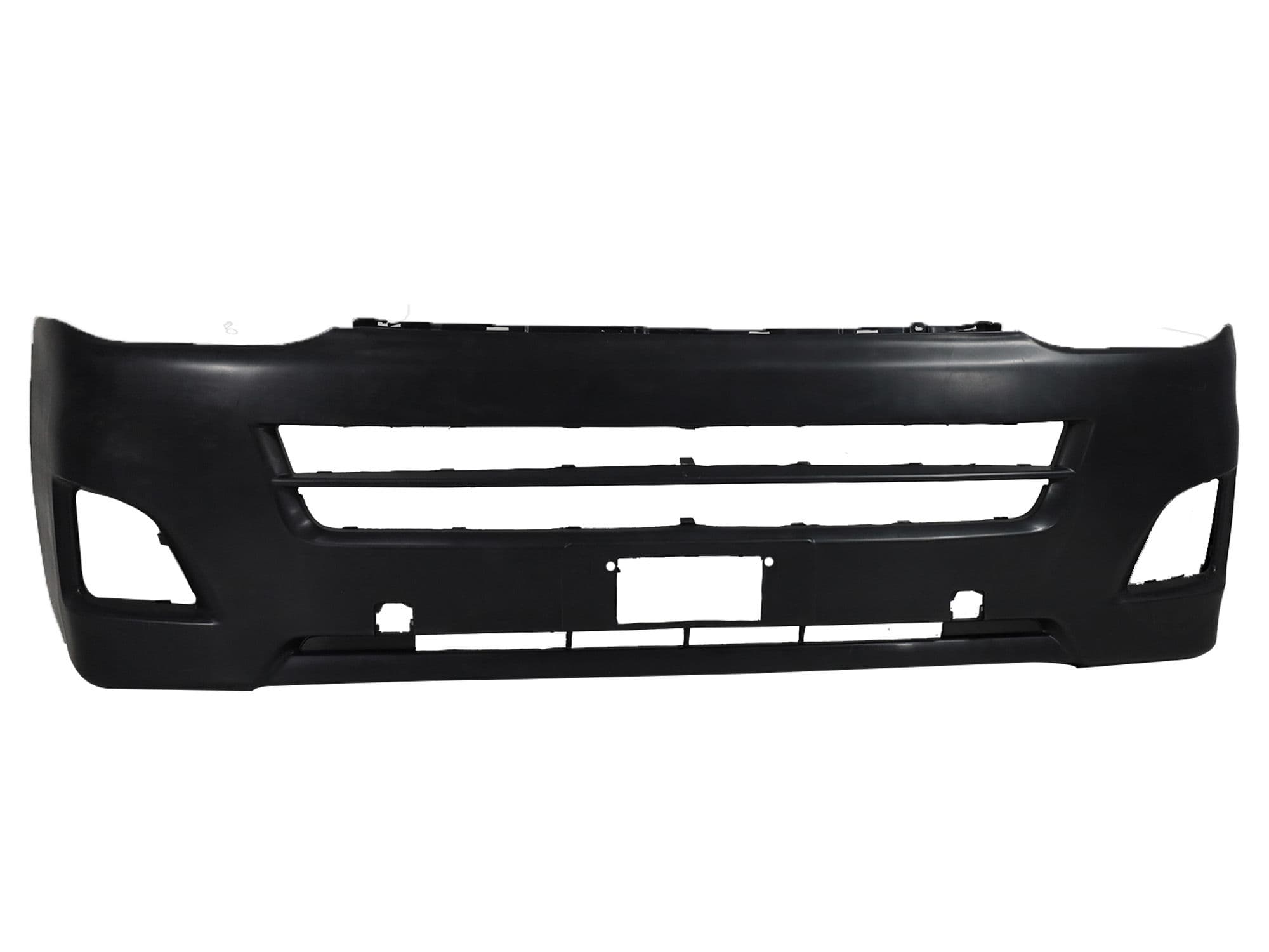 Facia Delantera Con HOYO Para FARO Sin Rejilla Central Chasis CORTO TOYOTA HIACE 2011-2013