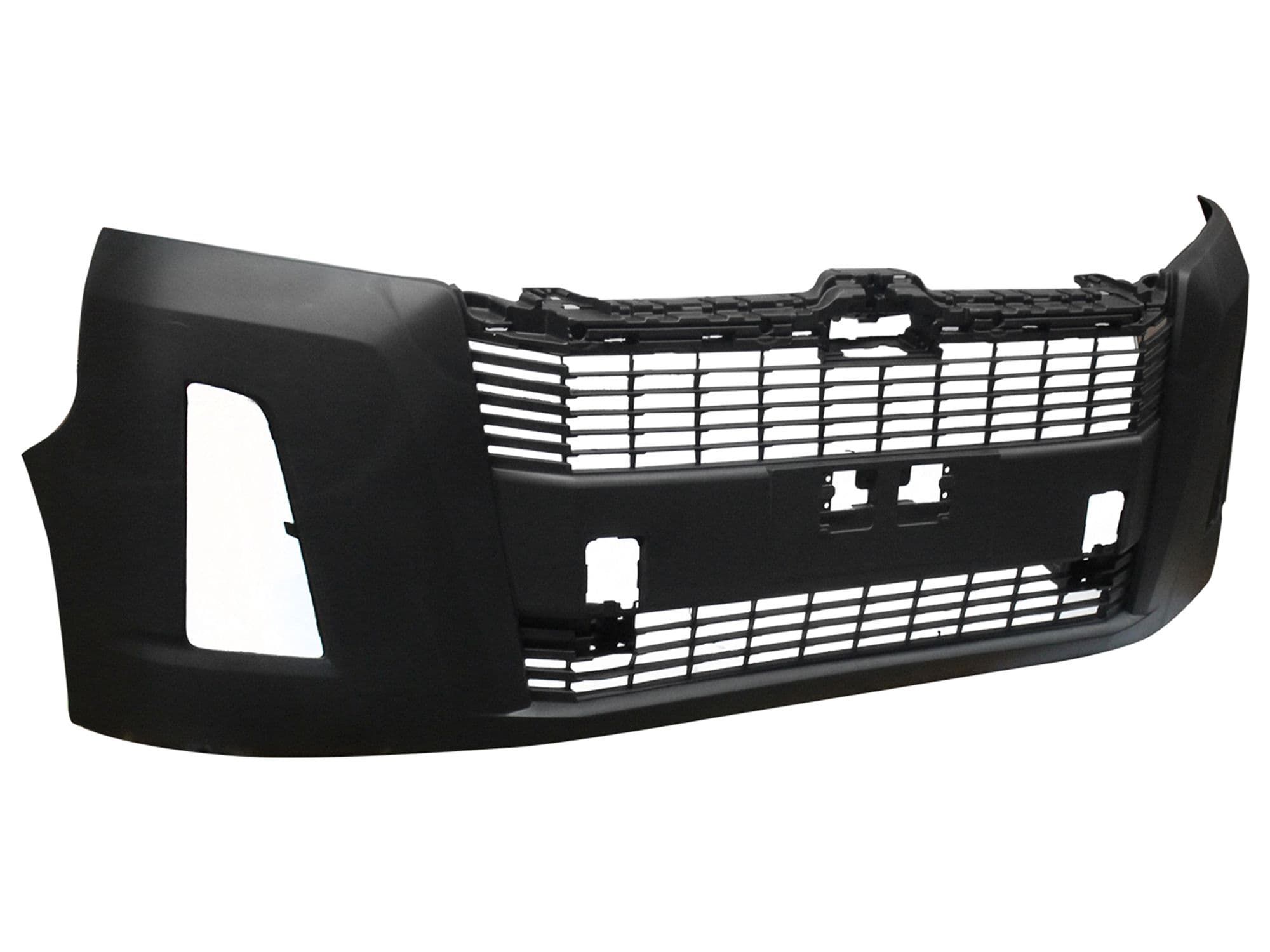 Facia Delantera Con HOYO Para FARO Con Rejilla Central TOYOTA HIACE 2020-2025