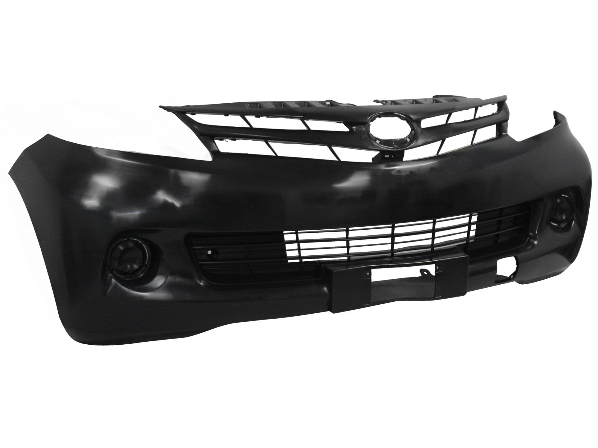 Facia Delantera Sin HOYO Para FARO Con Parrilla Sin Rejilla Central TOYOTA AVANZA 2012-2015