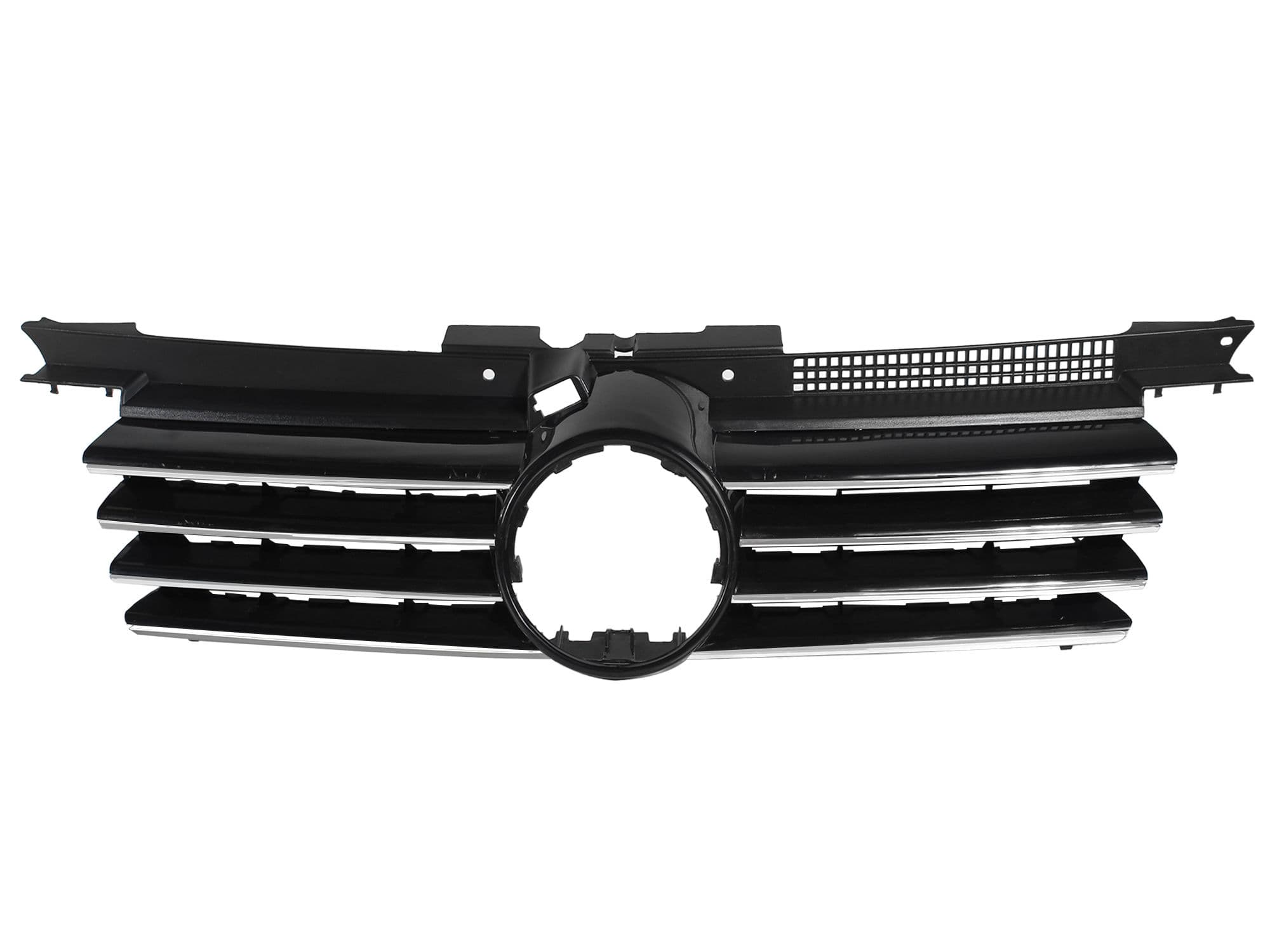 Parrilla Volkswagen Jetta A4 1999-2007 Cromada Negra