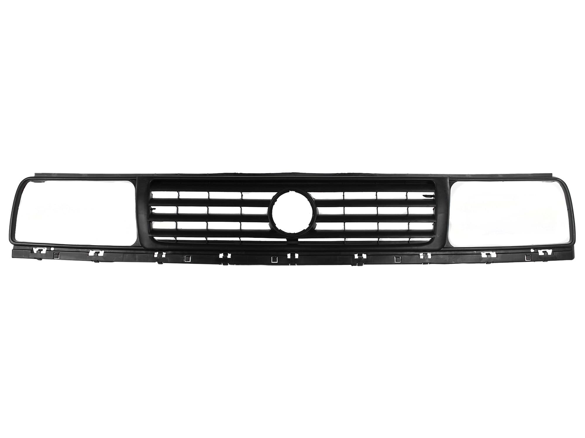 Parrilla Inferior Volkswagen Jetta A2 1987-1992 Negra Sin Moldura