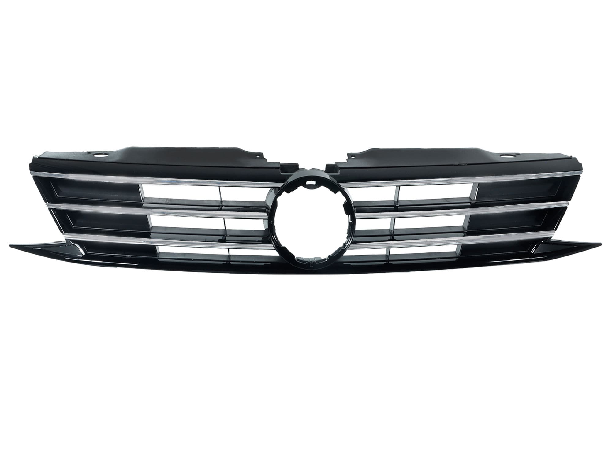 Parrilla Volkswagen Jetta A6 Bicentenario 2015-2018 Cromada Negra
