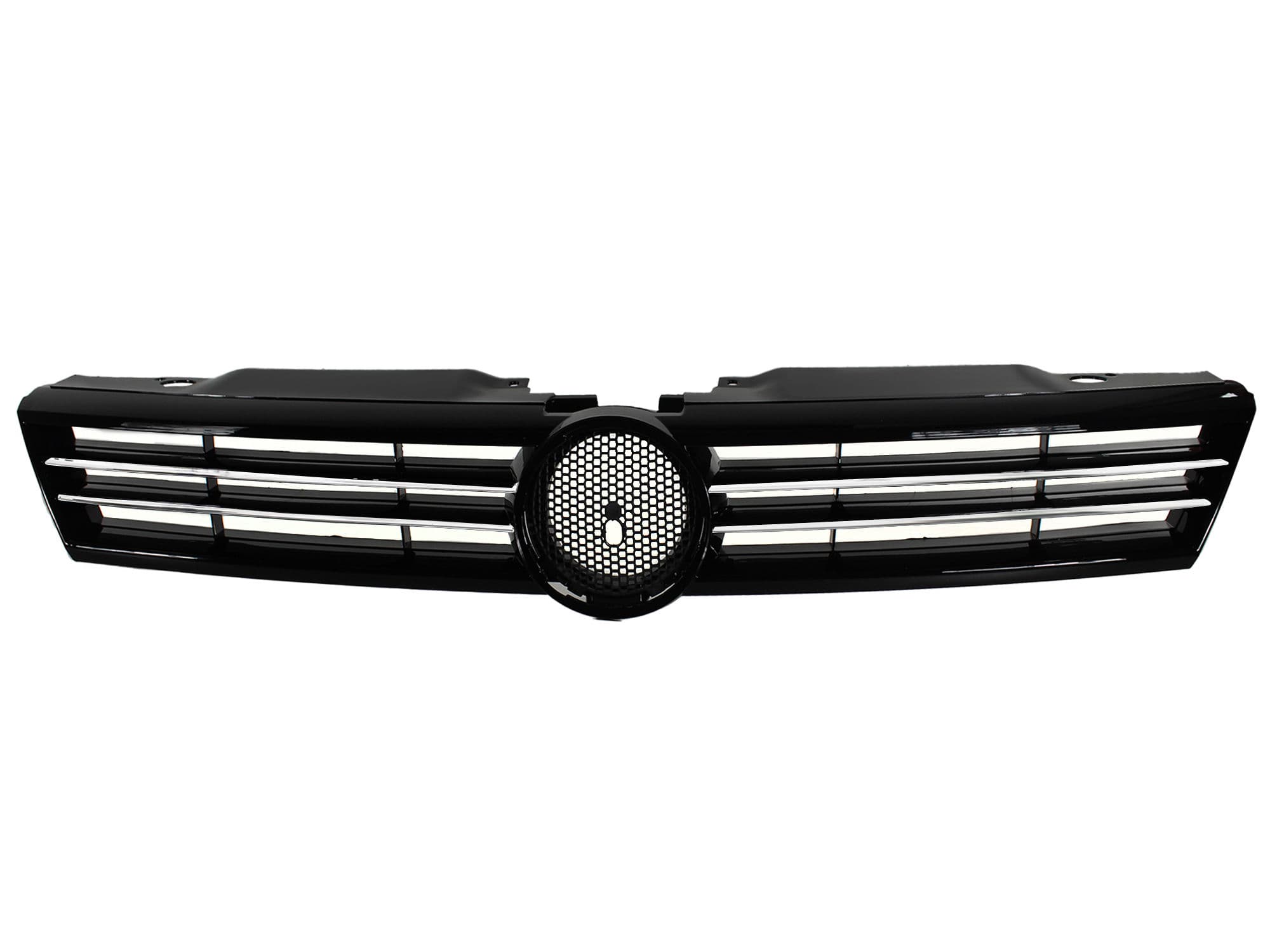 Parrilla Volkswagen Jetta A6 Bicentenario 2010-2014 Cromada Negra