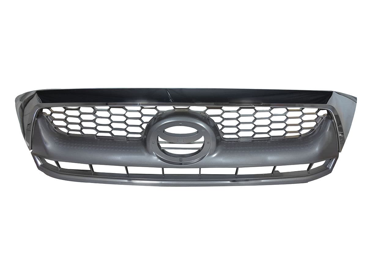 Parrilla Toyota Hilux 2009-2011 Cromada Gris