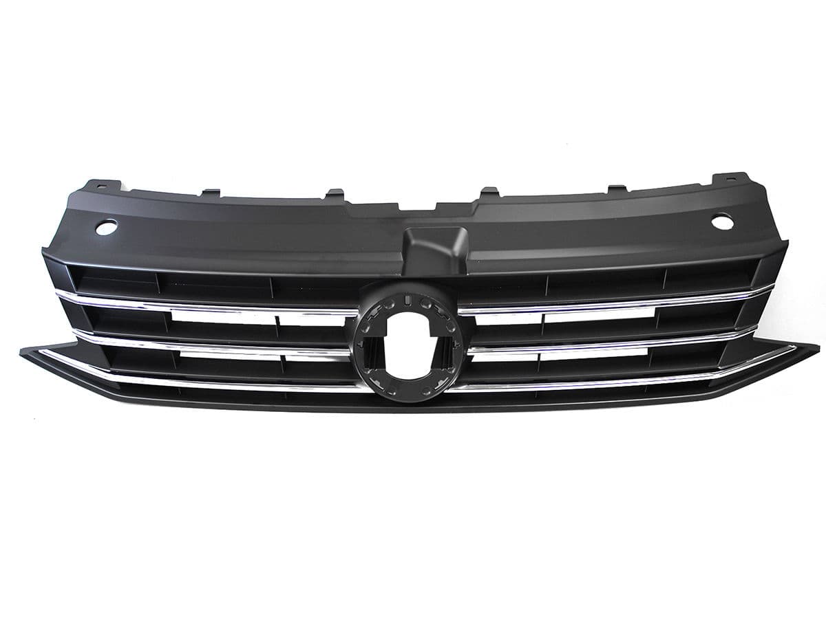 Parrilla Volkswagen Vento 2016-2019 Cromada Negra