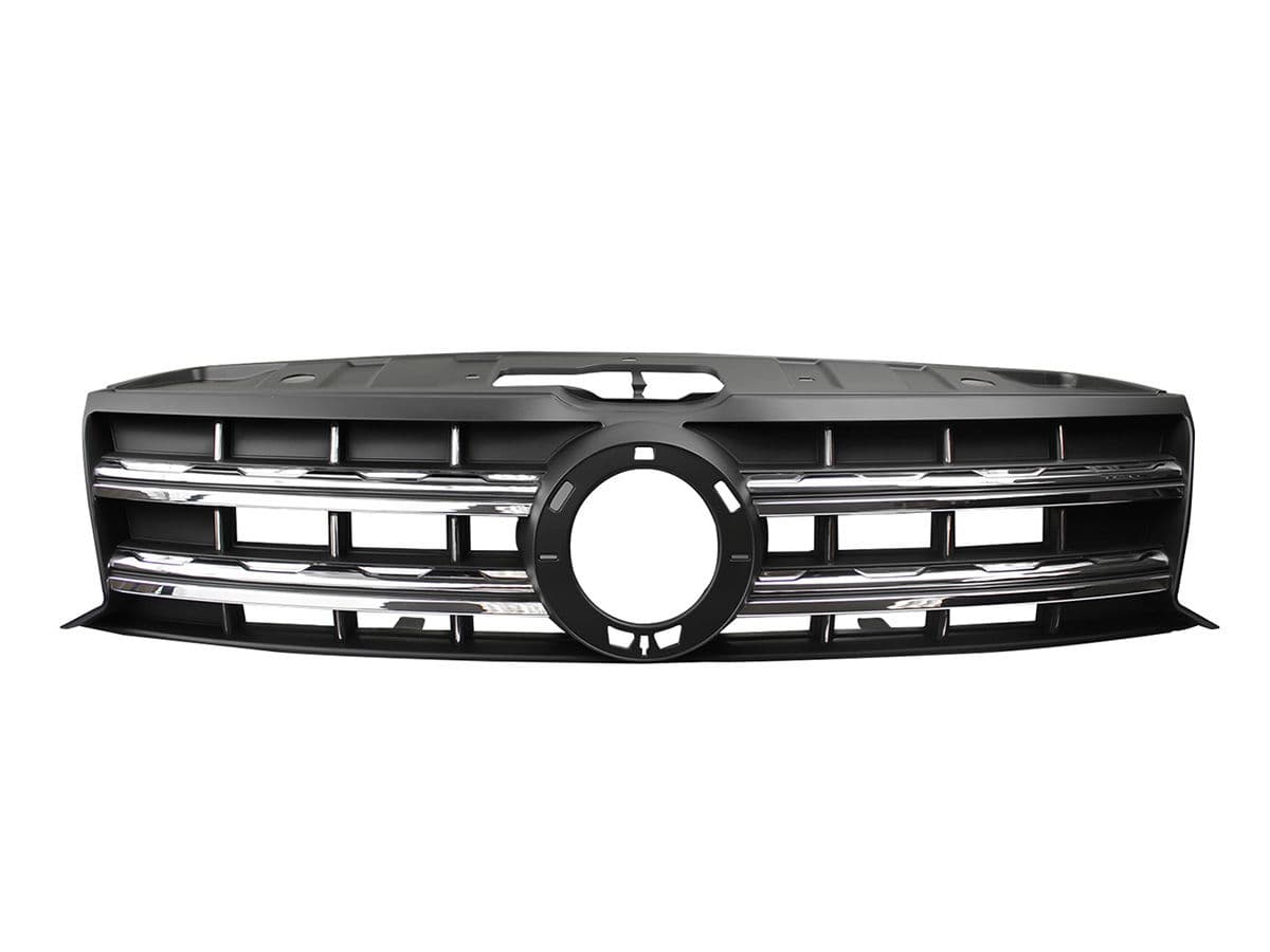 Parrilla Volkswagen Amarok Higline 2018-2023 Cromada Negra