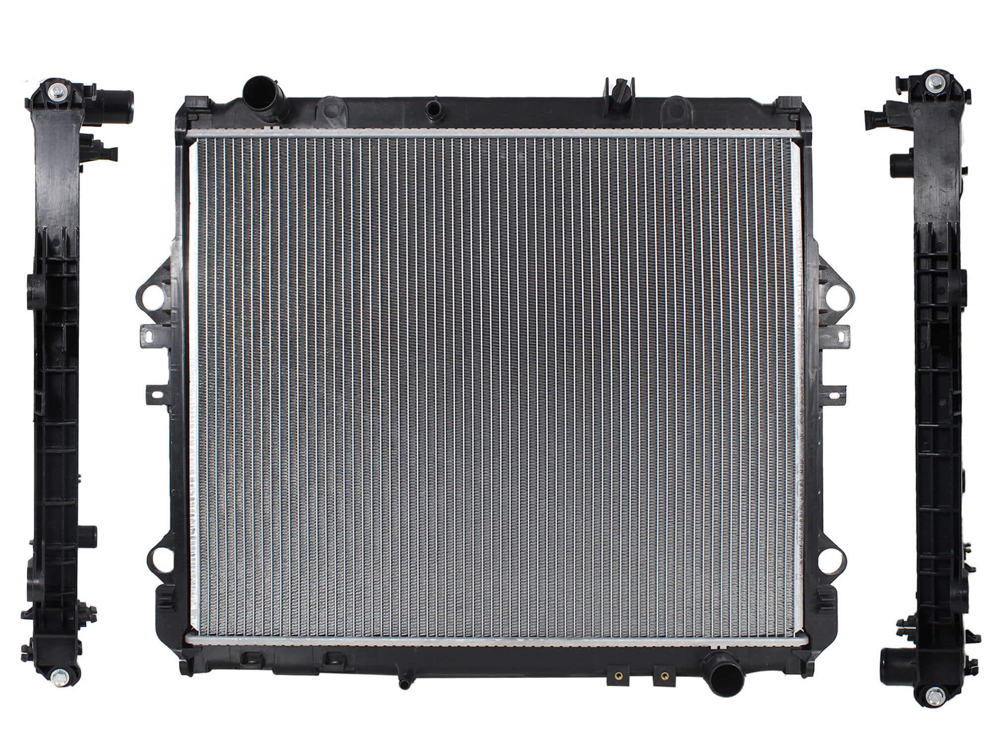 Radiador Toyota Hilux Diesel 2.8L 2016-2025 Con Aire Standard Soldado