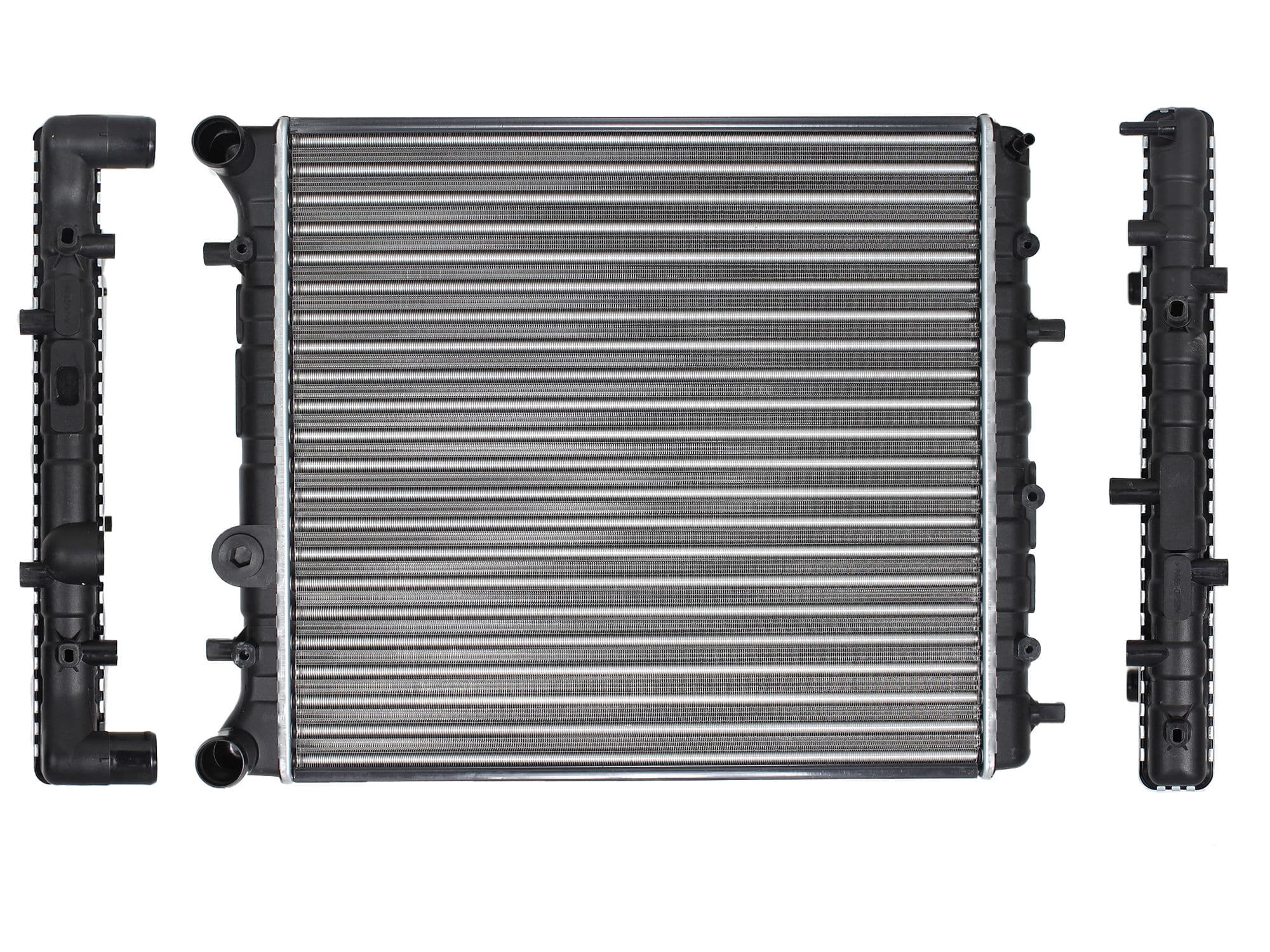 Radiador Volkswagen GOL 1.6L 2008-2021 Con Aire Sin Aire Standard Mecánico