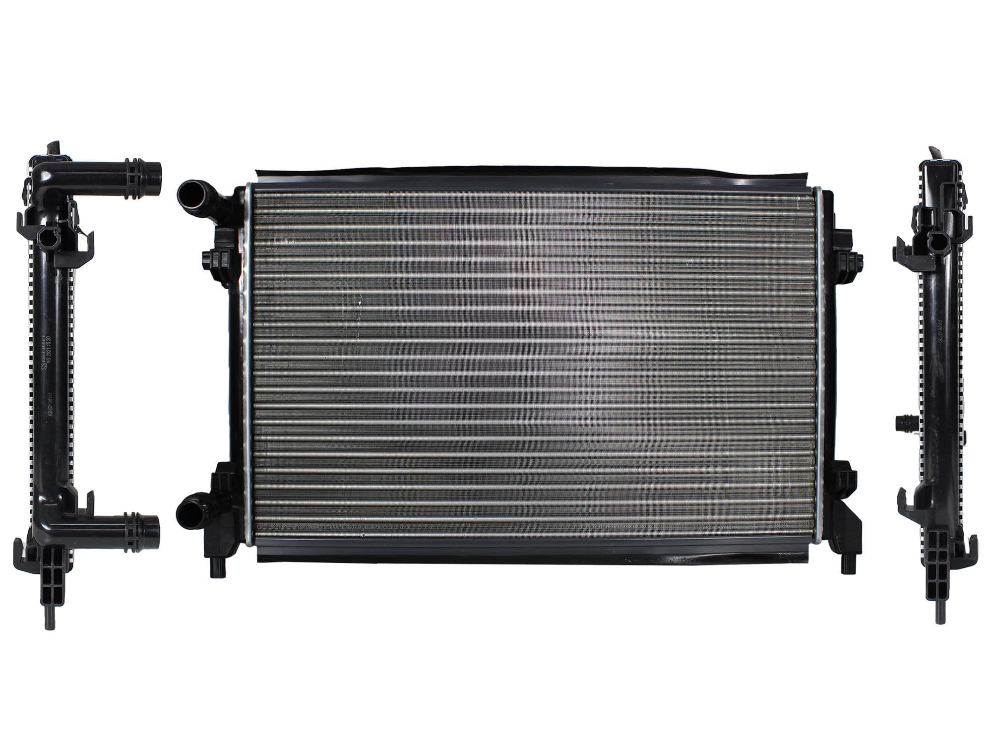 Radiador Volkswagen Virtus 1.6L 2020-2025 Con Aire Standard Soldado