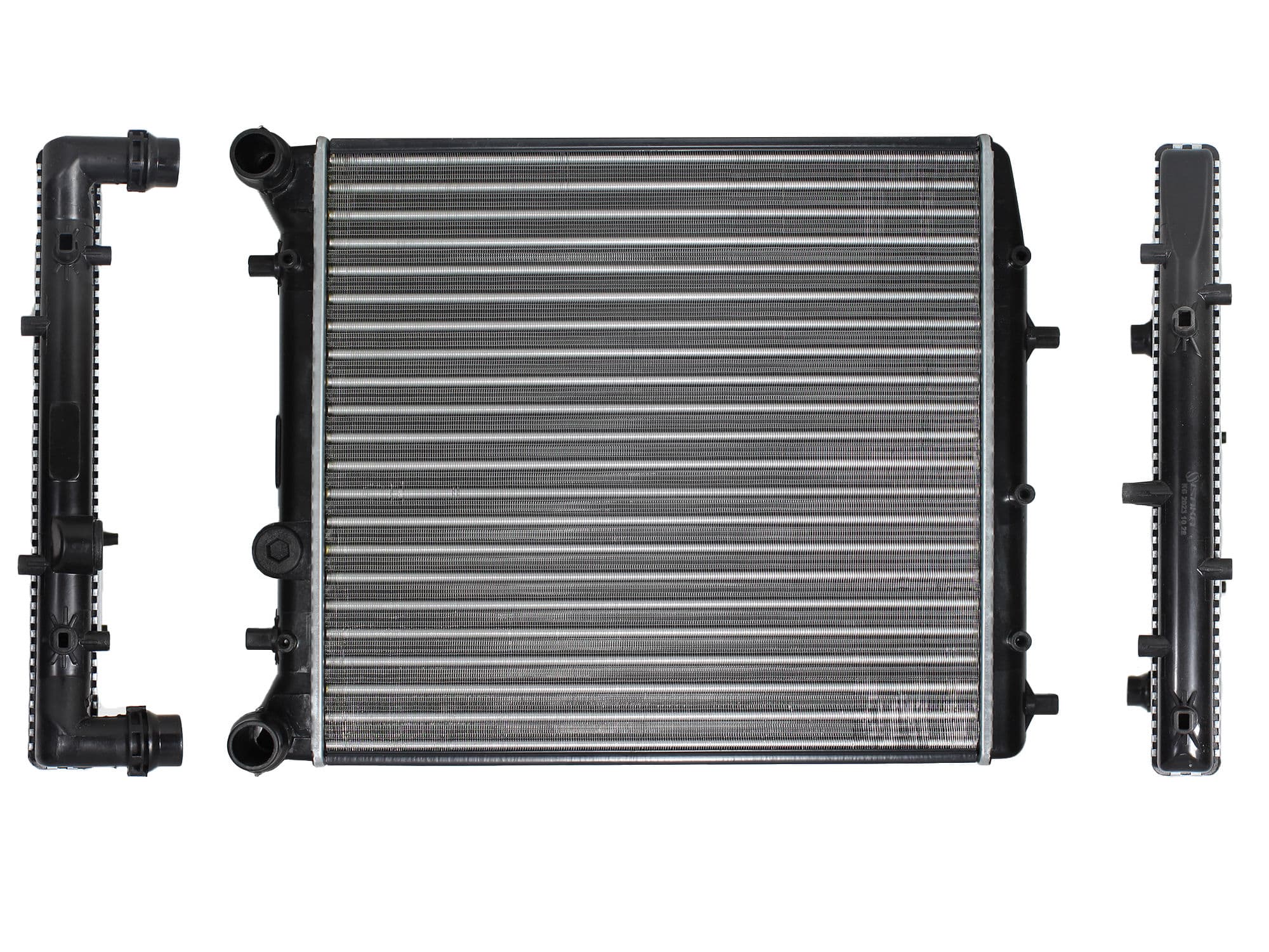 Radiador Volkswagen Lupo/polo 1.6L 2003-2009 Con Aire Sin Aire Standard Mecánico