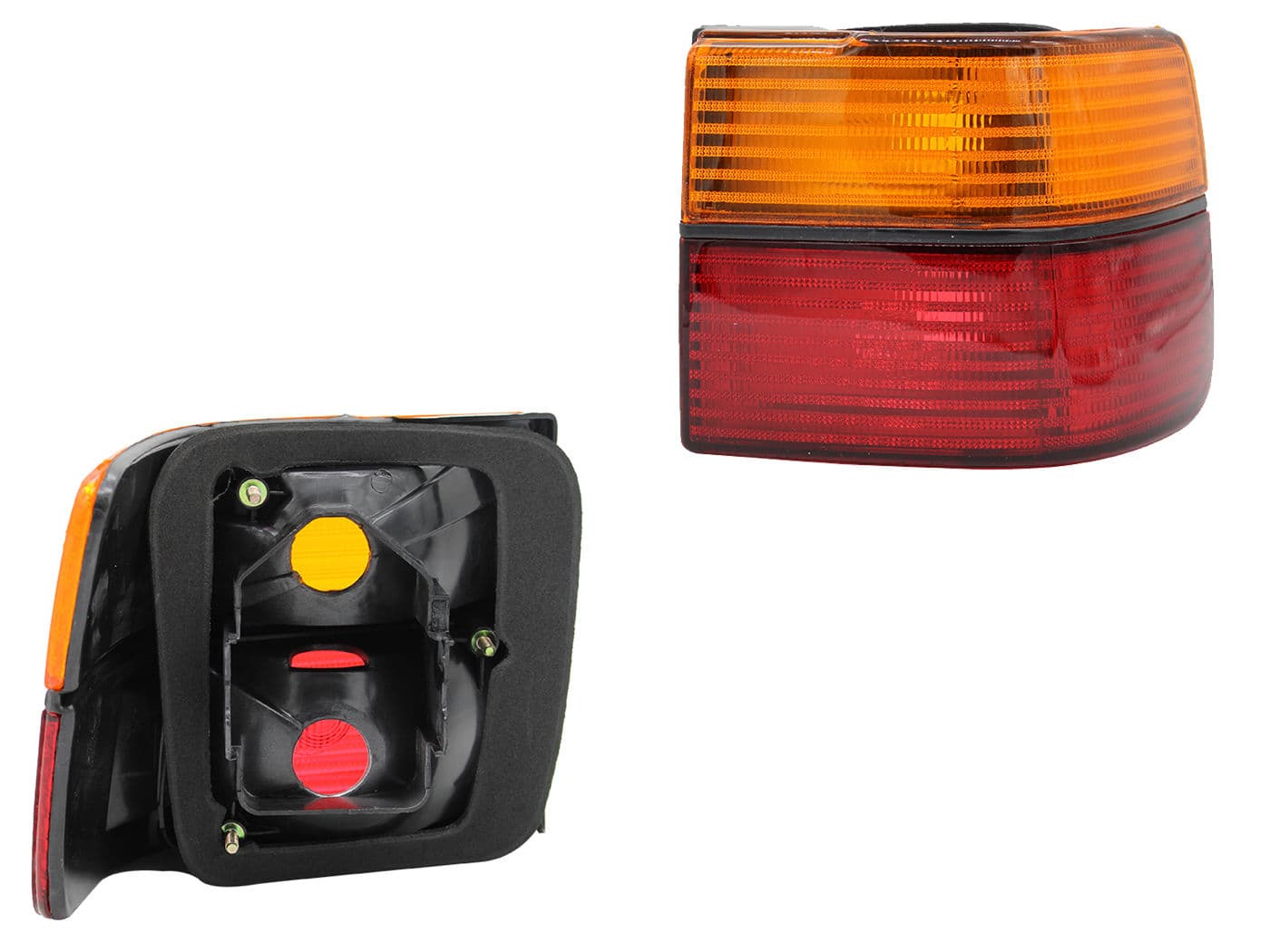 Calavera Derecha Exterior Volkswagen Jetta A3 1993-1998 Sin Arnés Rojo Ámbar