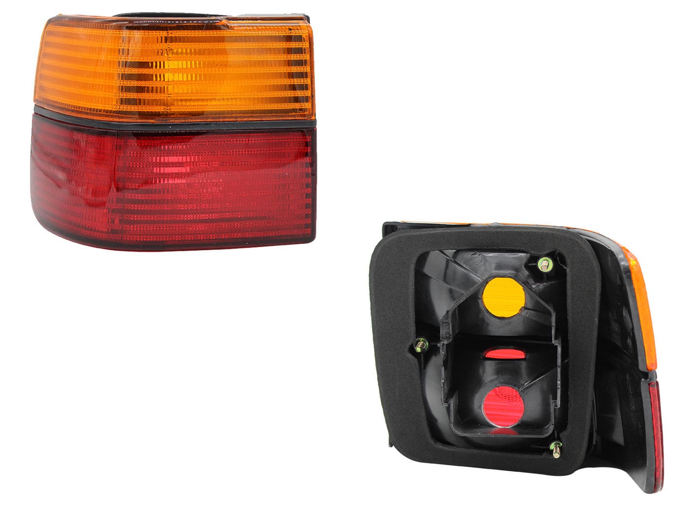 Calavera Izquierda Exterior Volkswagen Jetta A3 1993-1998 Sin Arnés Rojo Ámbar