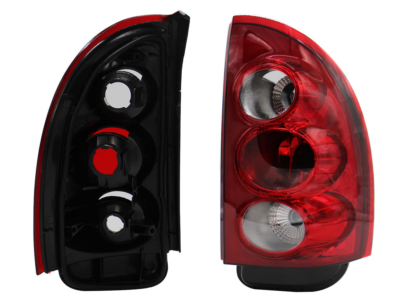 Calavera Derecha Chevrolet Chevy C-2 5 Puertas 2004-2008 Sin Arnés Rojo Blanco