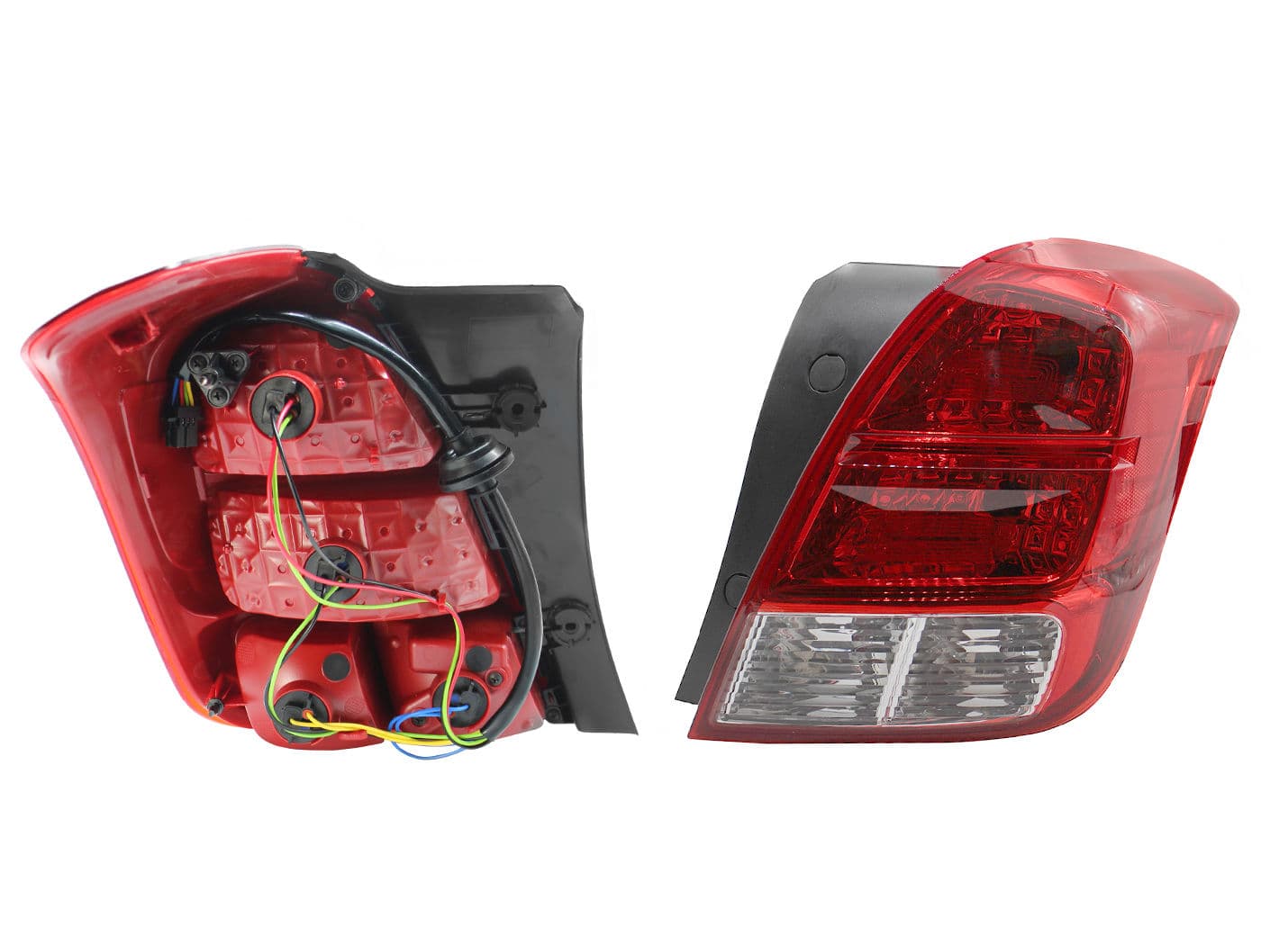 Calavera Derecha Chevrolet TRAX 2013-2020 Sin Arnés Rojo Blanco