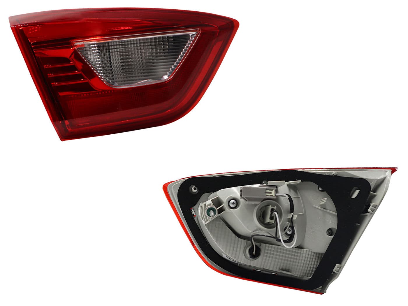 Calavera Izquierda Interior Chevrolet Cruze 2016-2018 Con Arnés Clara Rojo Blanco
