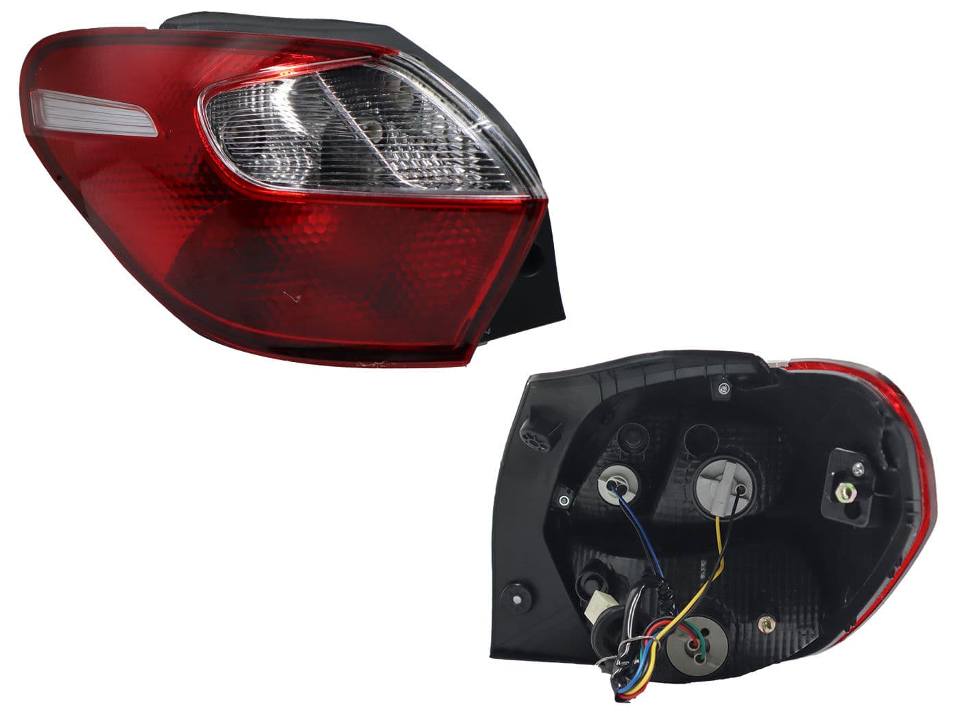 Calavera Izquierda Hyundai Grand I-10 5 Puertas 2021-2025 Con Arnés Rojo Blanco