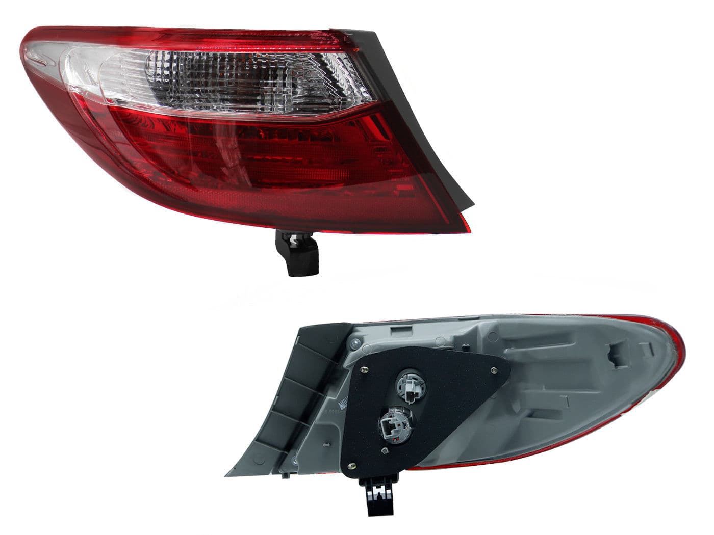 Calavera Izquierda Exterior Toyota Camry 2015-2017 Con Arnés Clara Rojo Blanco
