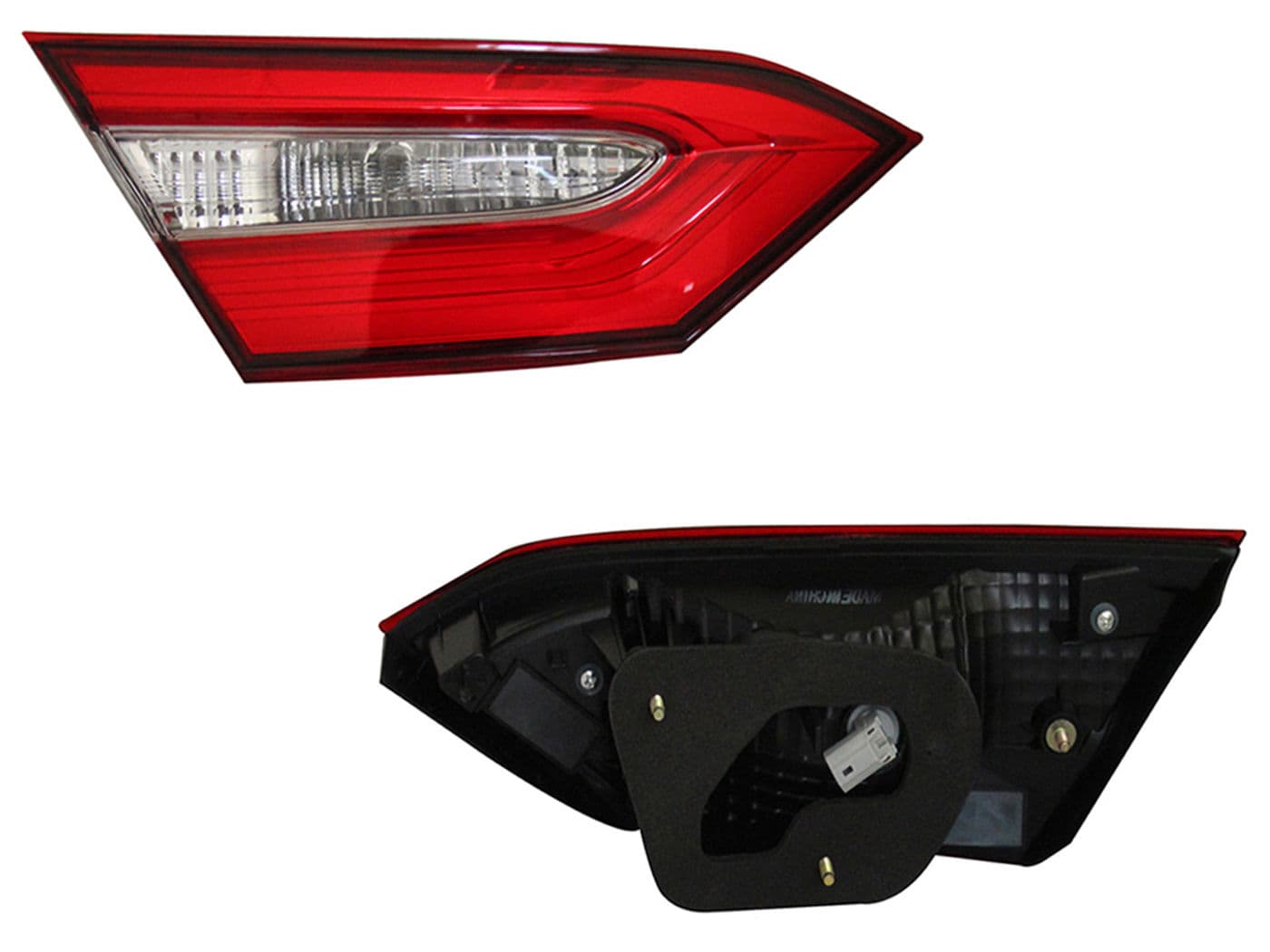 Calavera Izquierda Interior Toyota Camry 2018-2024 Con Arnés Oscura Rojo Blanco