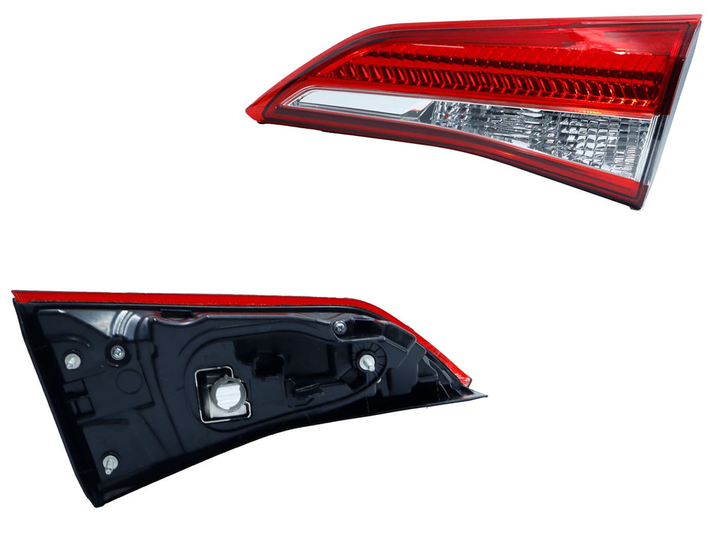 Calavera Derecha Interior Toyota Yaris 4 Puertas 2018-2022 Sin Arnés Rojo Blanco