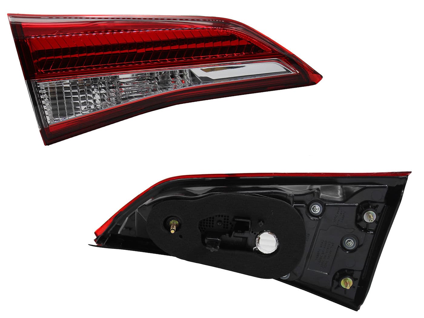 Calavera Izquierda Interior Toyota Yaris 4 Puertas 2018-2022 Con Arnés Rojo Blanco