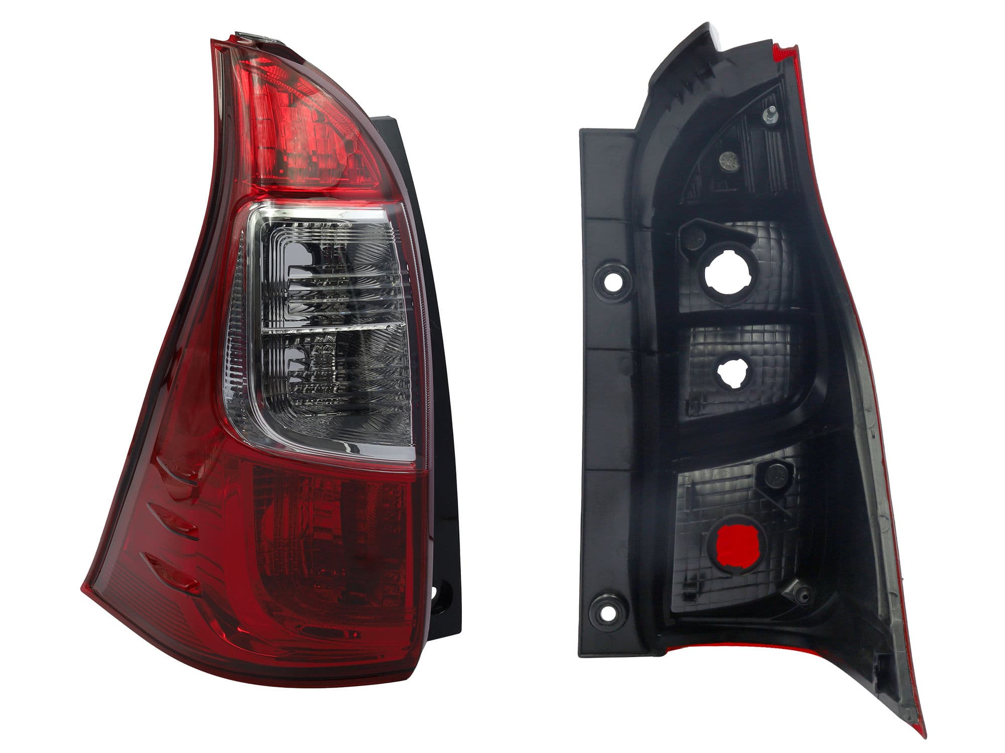 Calavera Izquierda Toyota Avanza 2016-2019 Sin Arnés Clara Rojo Blanco