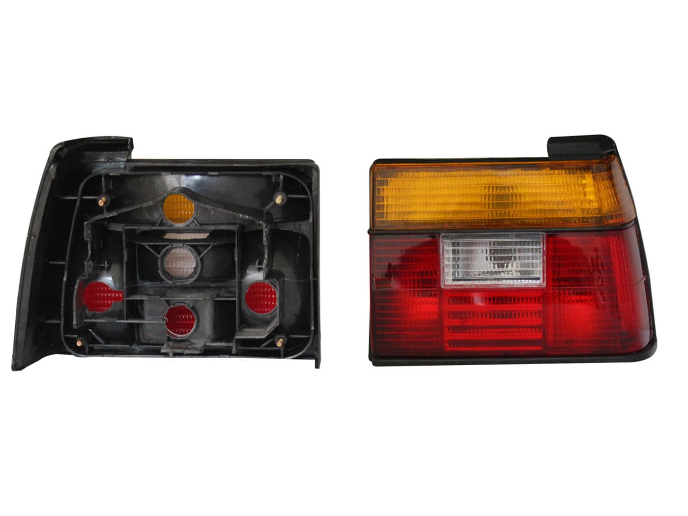 Calavera Derecha Volkswagen Jetta A2 1987-1992 Sin Arnés Rojo Blanco Ámbar
