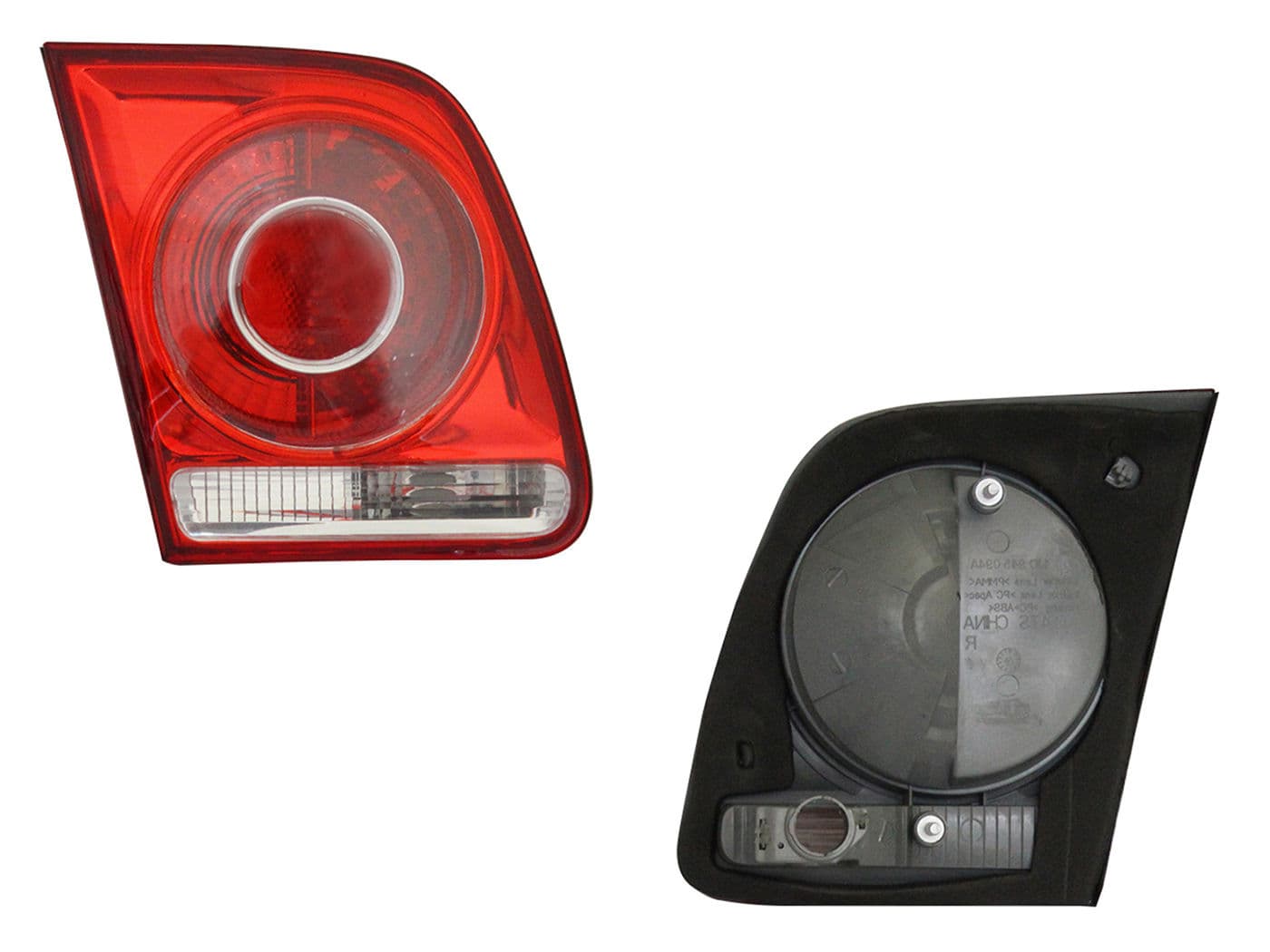 Calavera Izquierda Interior Volkswagen Jetta Clasico 2008-2015 Sin Arnés Clara Rojo Blanco