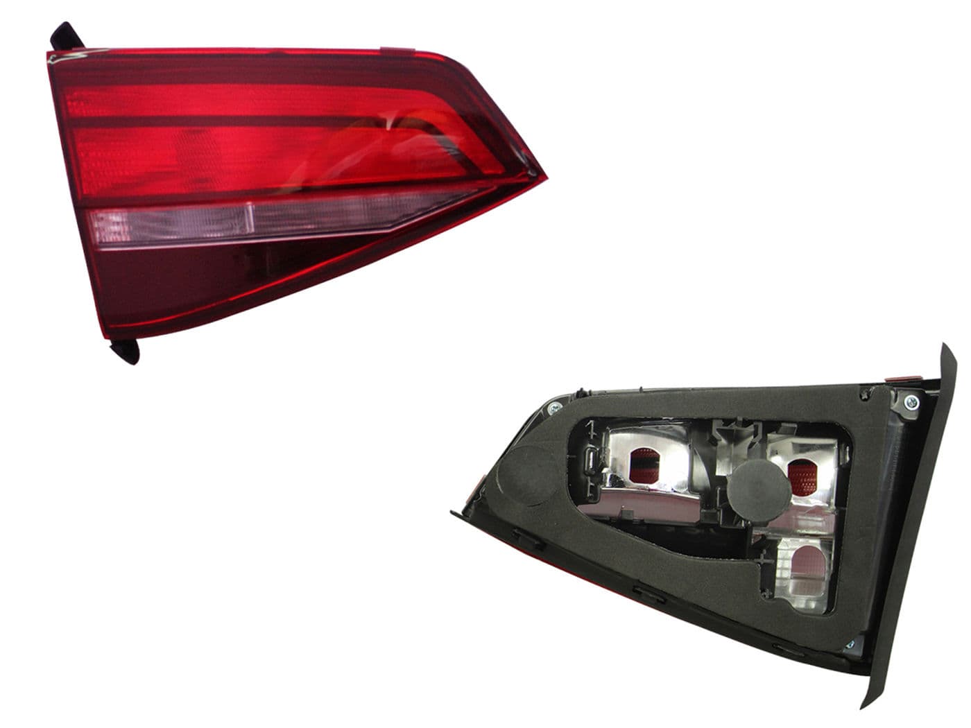 Calavera Izquierda Interior Volkswagen Jetta A6 Bicentenario 2015-2018 Sin Arnés Oscura Rojo Blanco