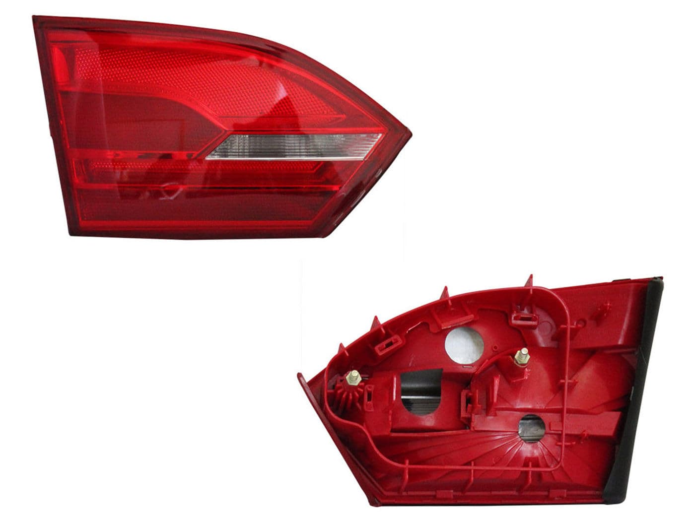Calavera Izquierda Interior Volkswagen Jetta A6 Bicentenario 2010-2014 Sin Arnés Clara Rojo Blanco