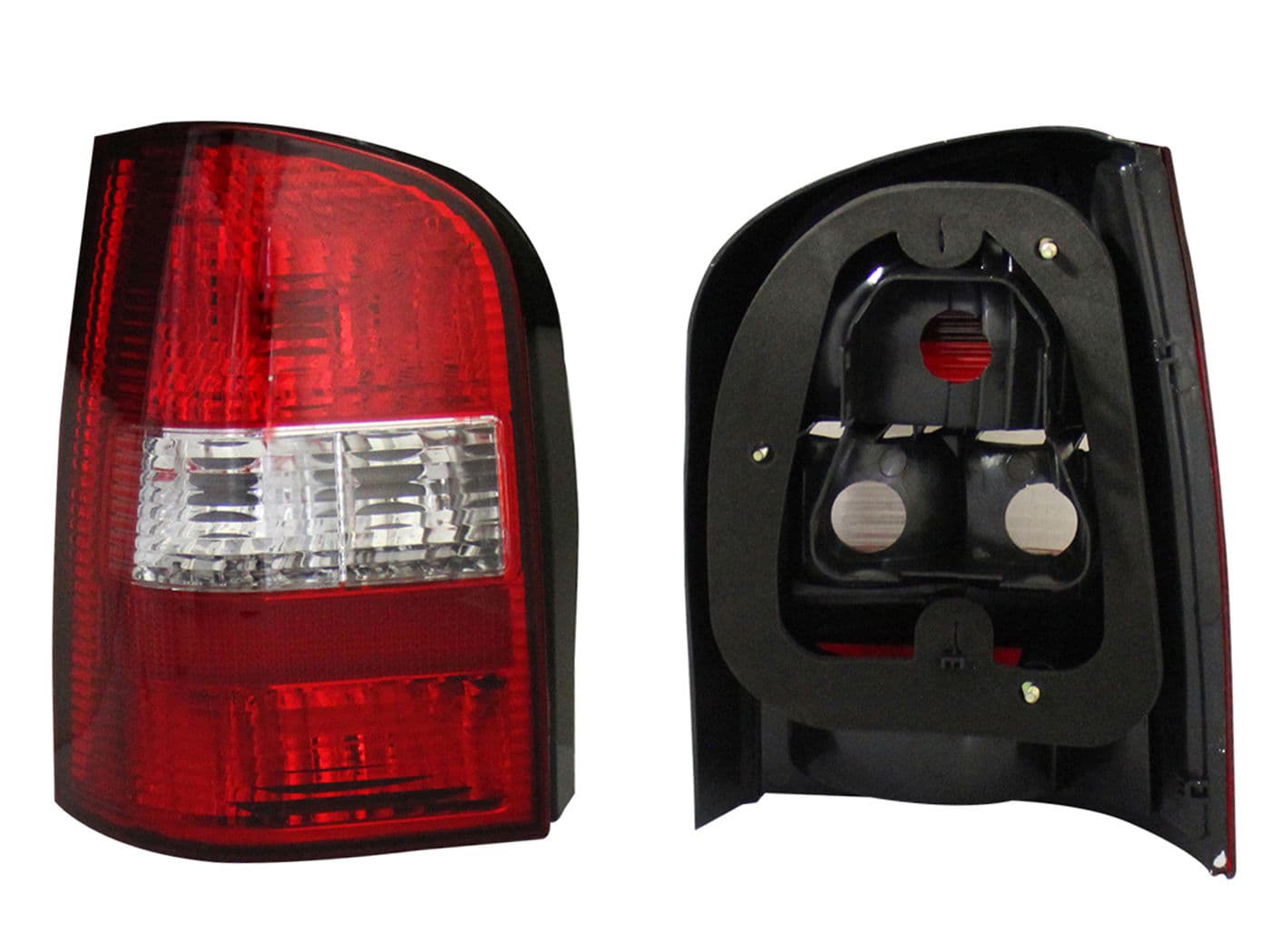 Calavera Izquierda Volkswagen Pointer Vagoneta 2000-2003 Sin Arnés Clara Rojo Blanco