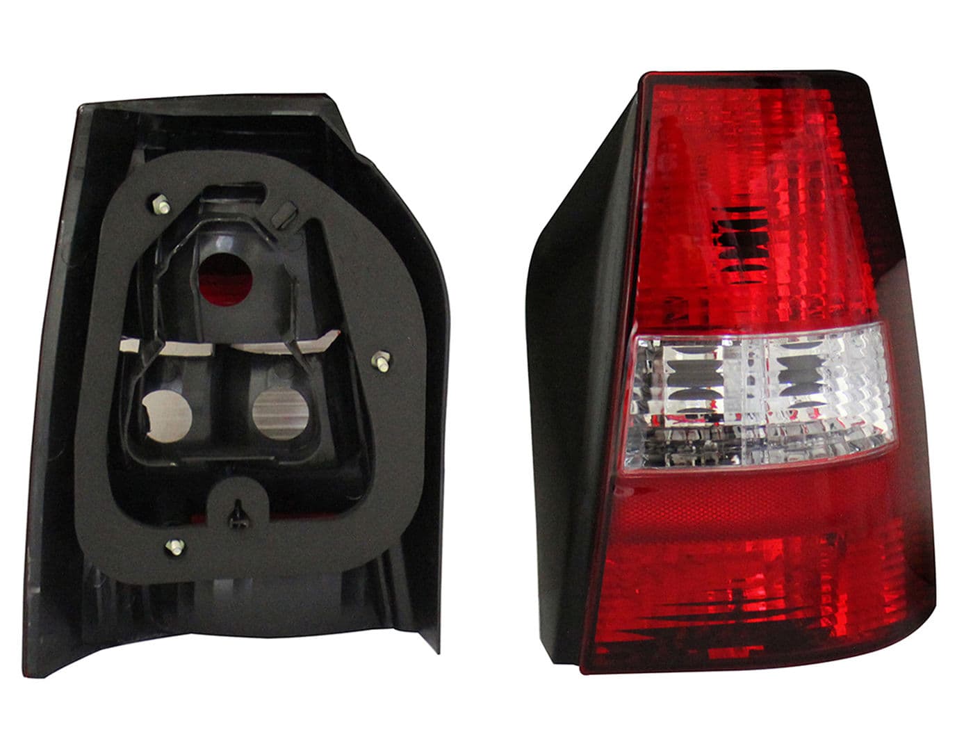 Calavera Derecha Volkswagen Pointer Vagoneta 2004-2005 Sin Arnés Clara Rojo Blanco