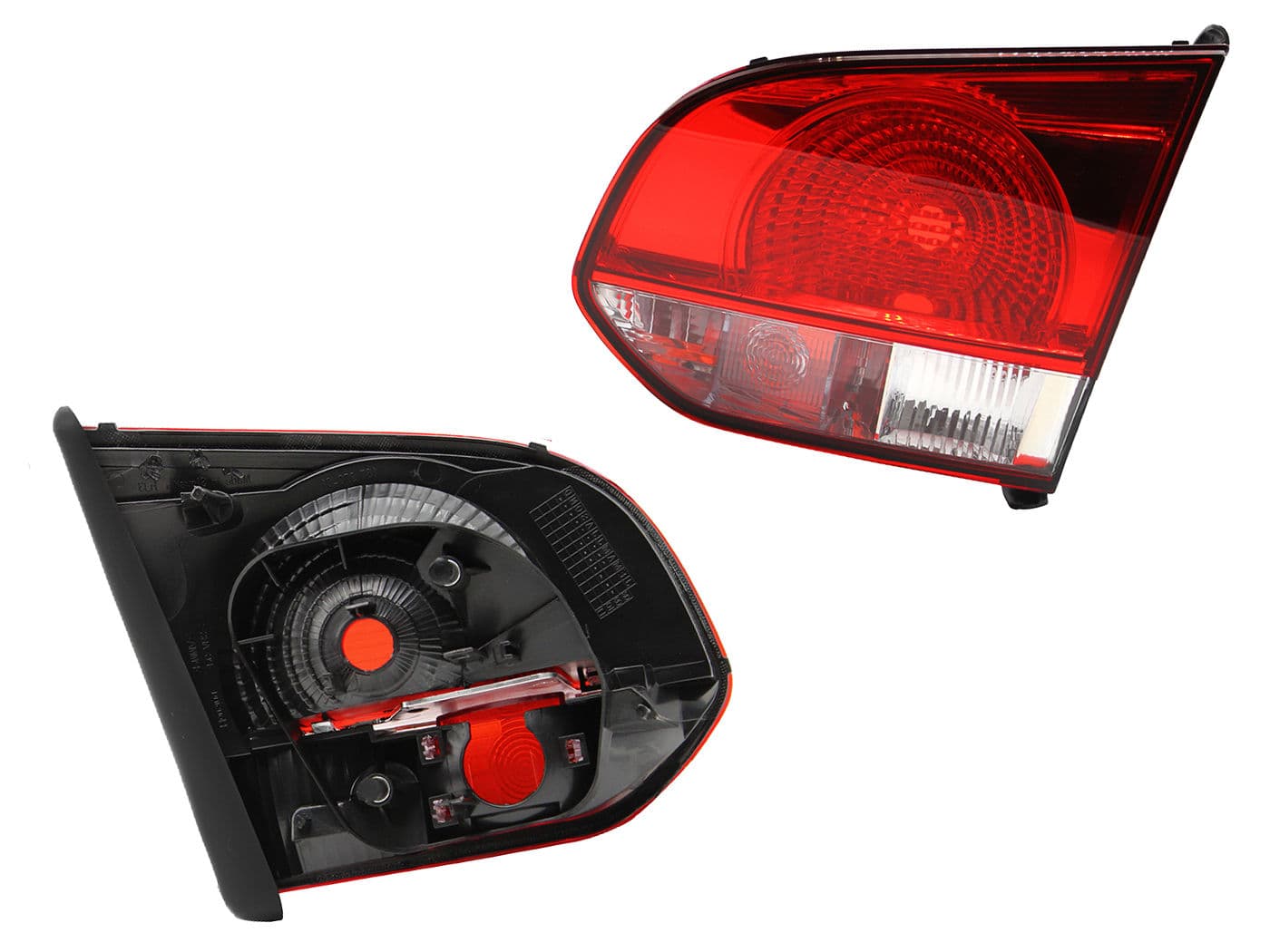 Calavera Derecha Interior Volkswagen GOLF A6 GTI 2010-2013 Sin Arnés Clara Rojo Blanco