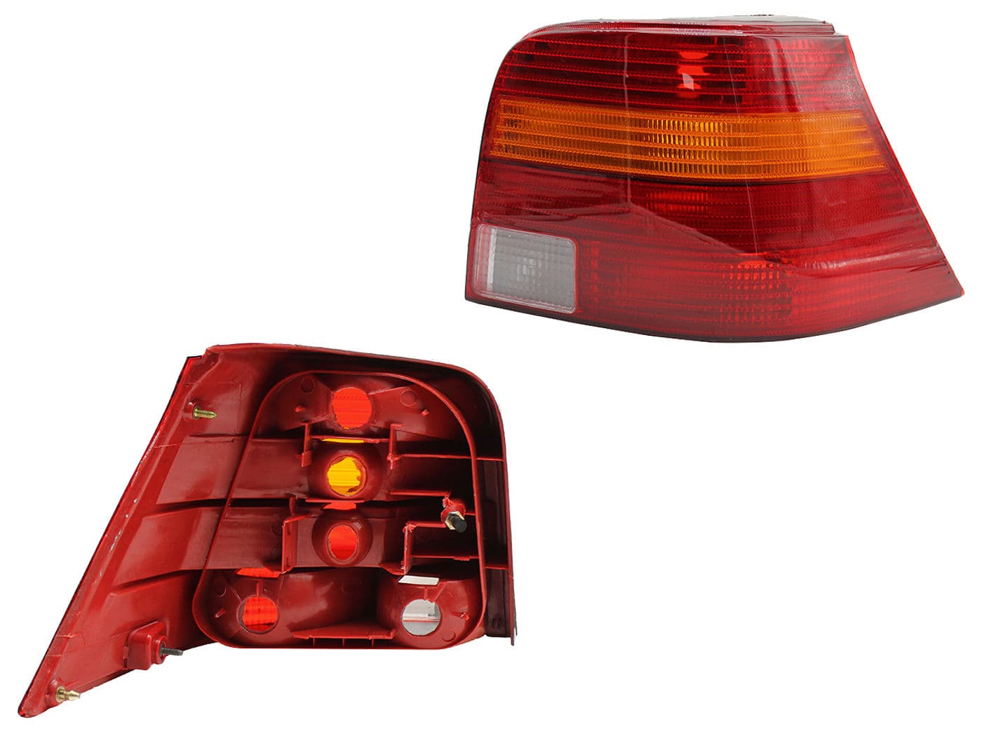 Calavera Derecha Volkswagen GOLF A4 1999-2004 Sin Arnés Clara Rojo Blanco Ámbar