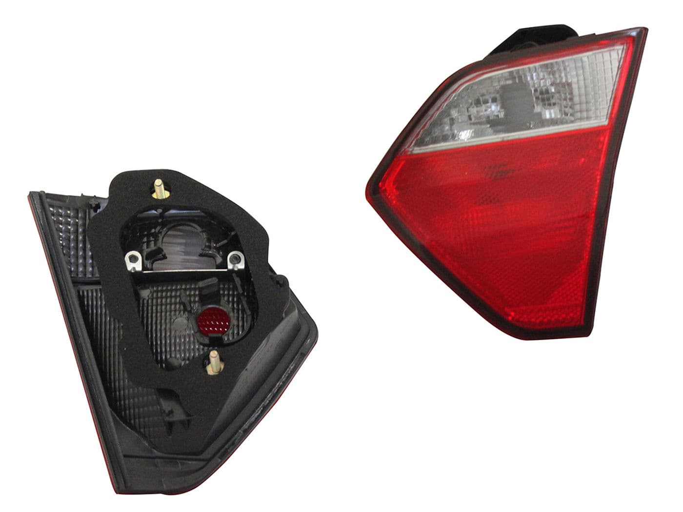 Calavera Derecha Interior Volkswagen GOL 4 Puertas 2013-2019 Sin Arnés Oscura Ahumado Rojo