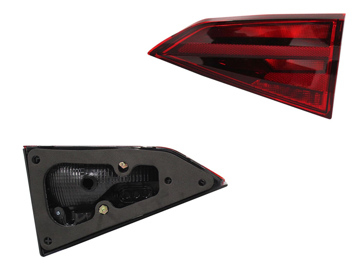 Calavera Derecha Interior Volkswagen Virtus 2020-2022 Sin Arnés Clara Rojo